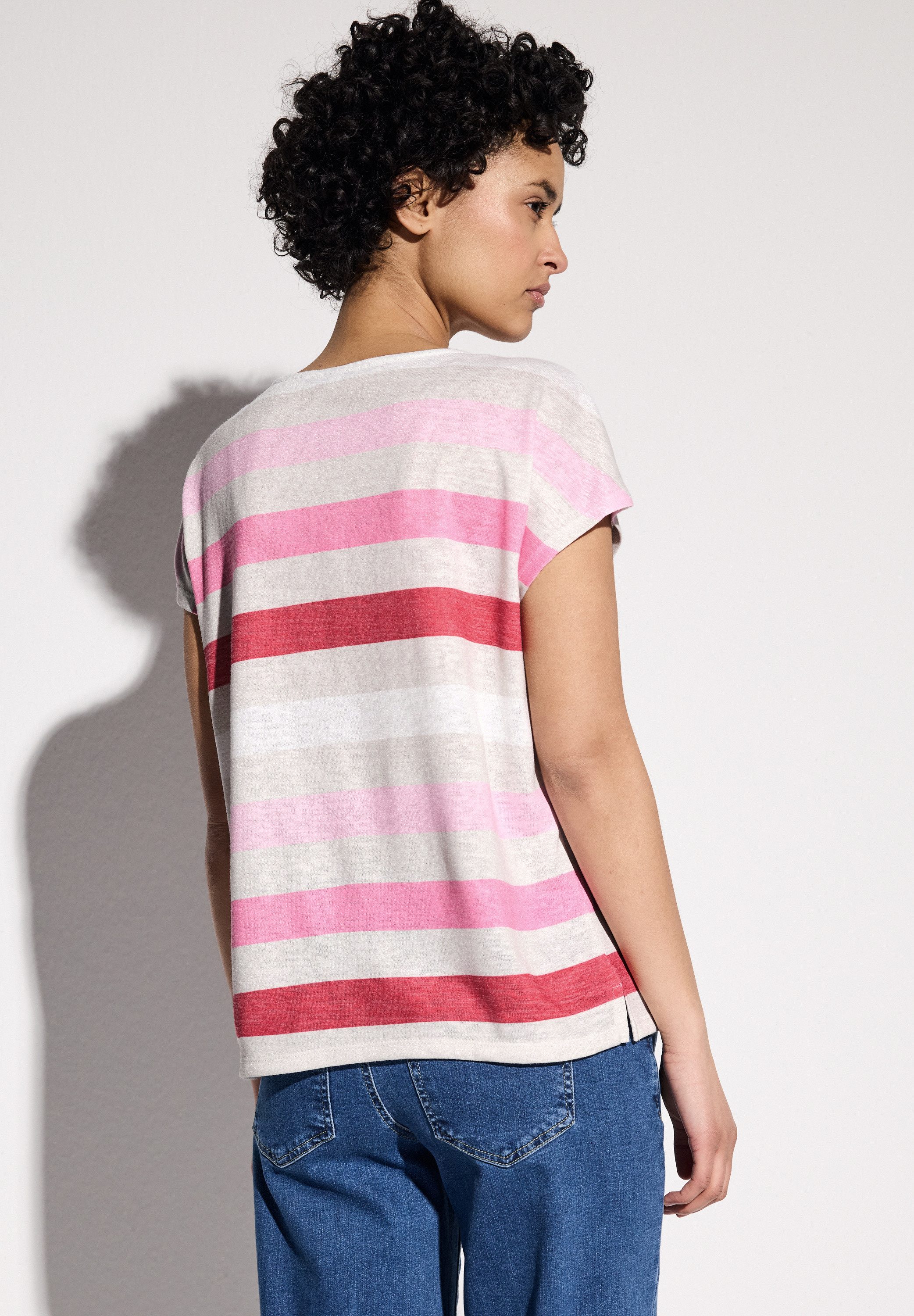 STREET ONE Shirttop met gestreept patroon