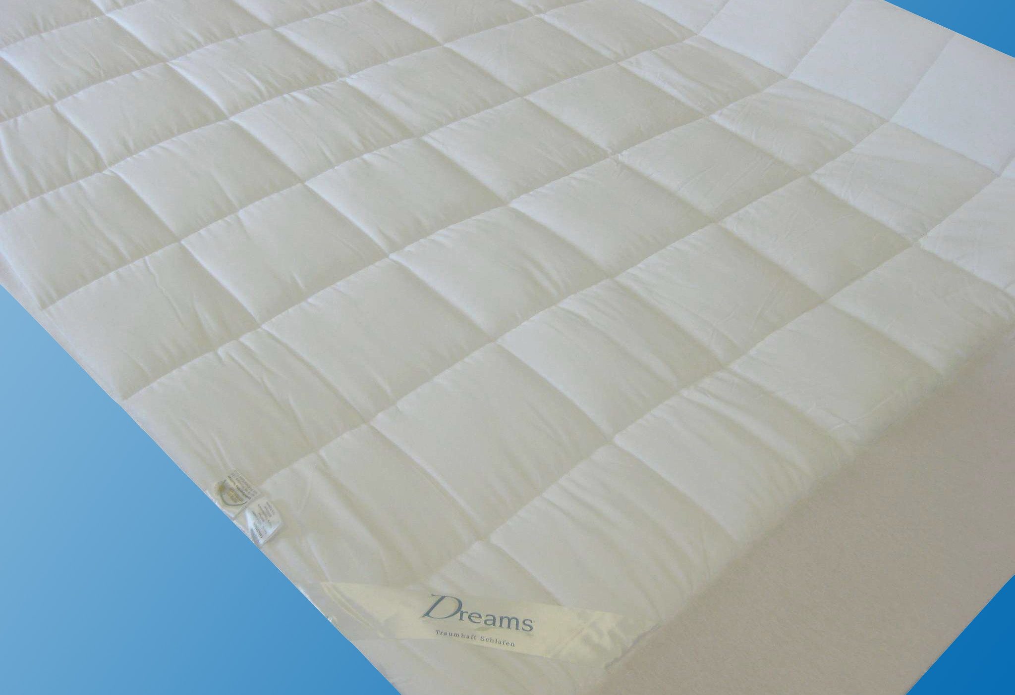 Dreams Matrasdek Dekmatras superpluis matrasbeschermers wit
