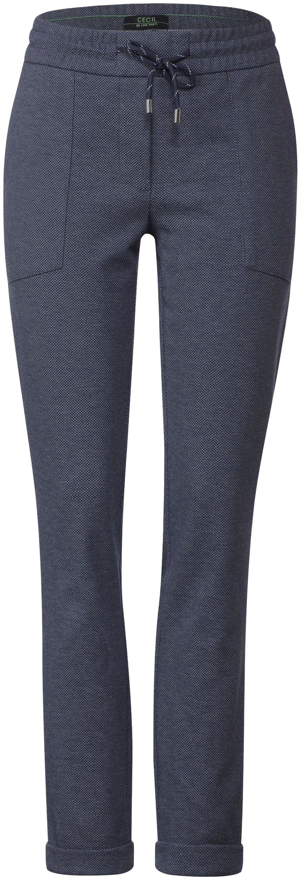 Cecil Joggingbroek in gemêleerde look