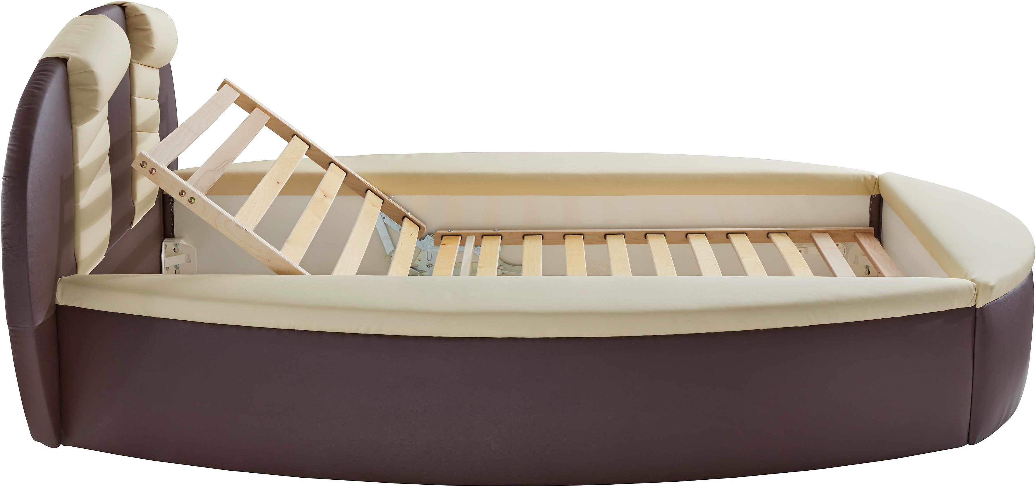 Westfalia Polsterbetten Rond bed met bedkist