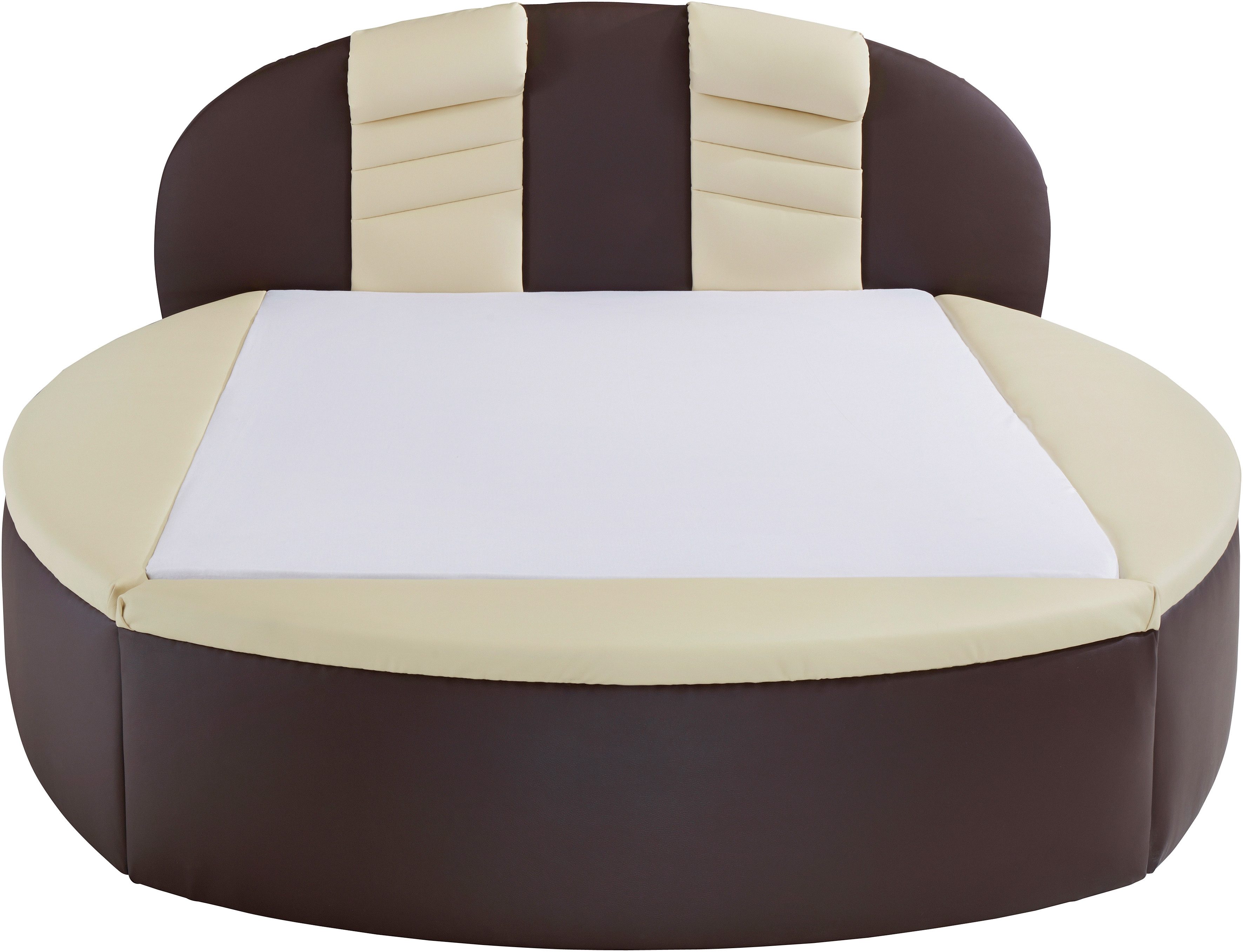 Westfalia Polsterbetten Rond bed met bedkist