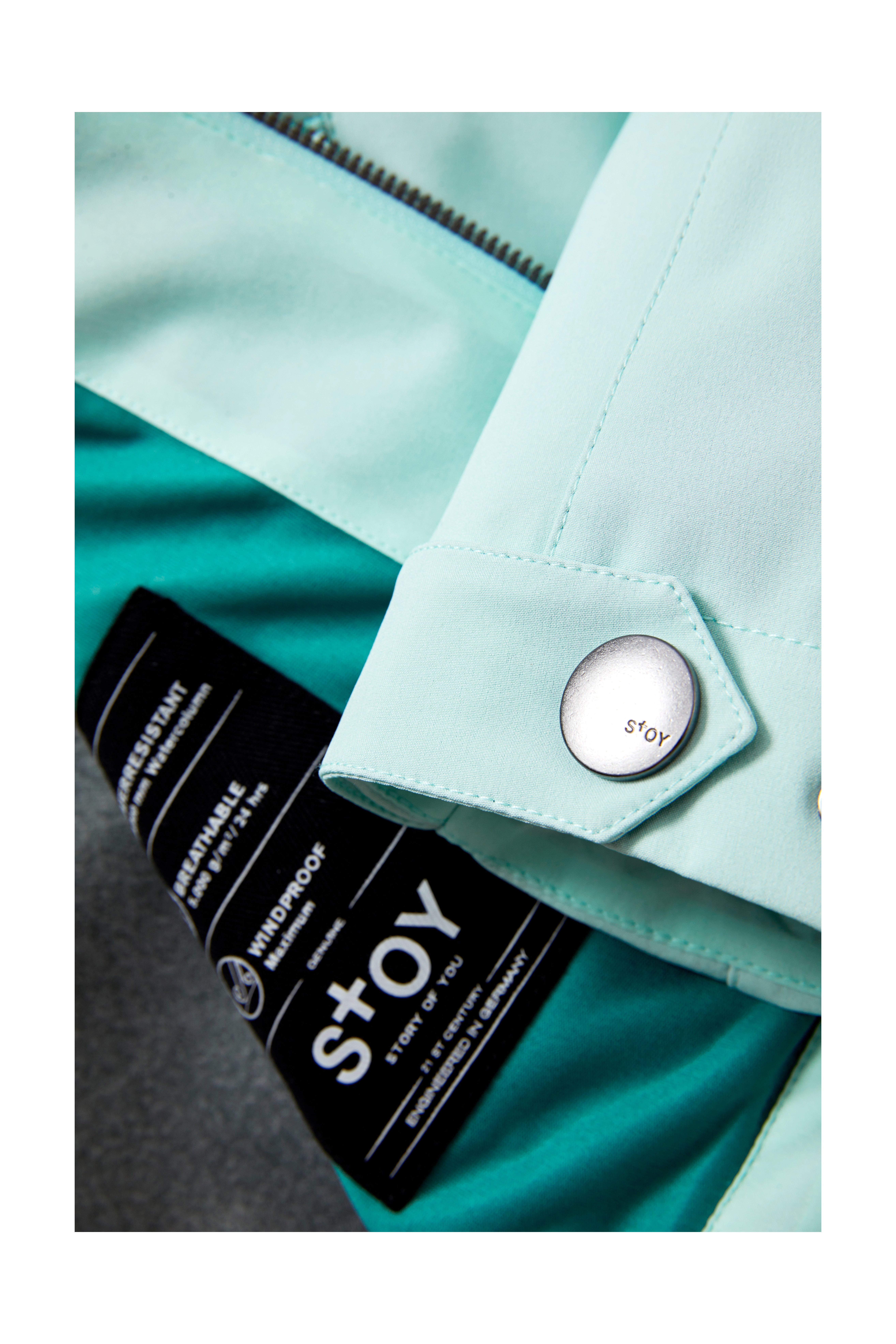 STOY Softshell-jack STS 1 WMN SFTSHLL JCKT Dames softshelljas: waterafstotend, ademend, milieuvriendelijk