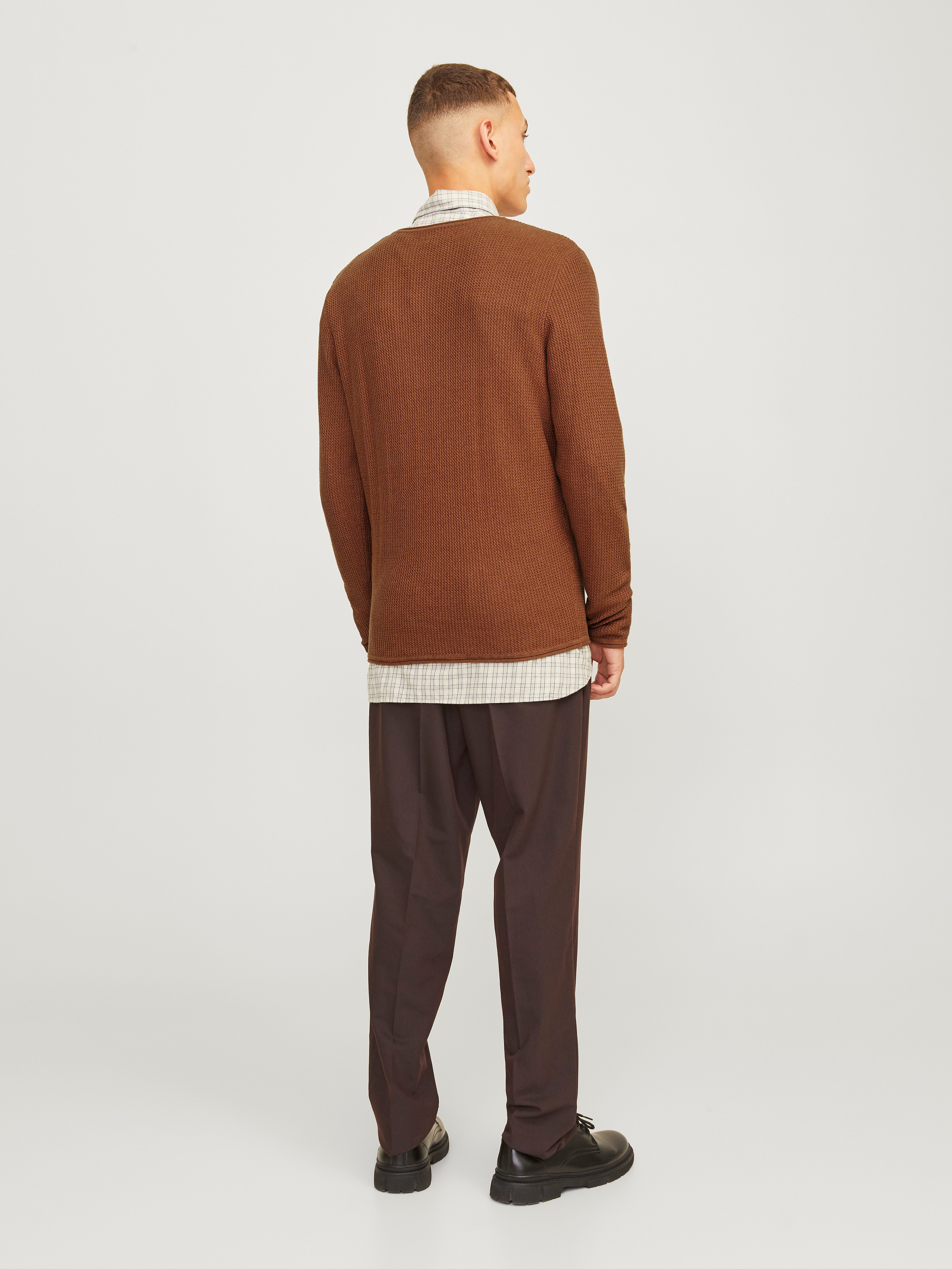 Jack & Jones Trui met ronde hals JJECOOPER KNIT CREW NECK NOOS