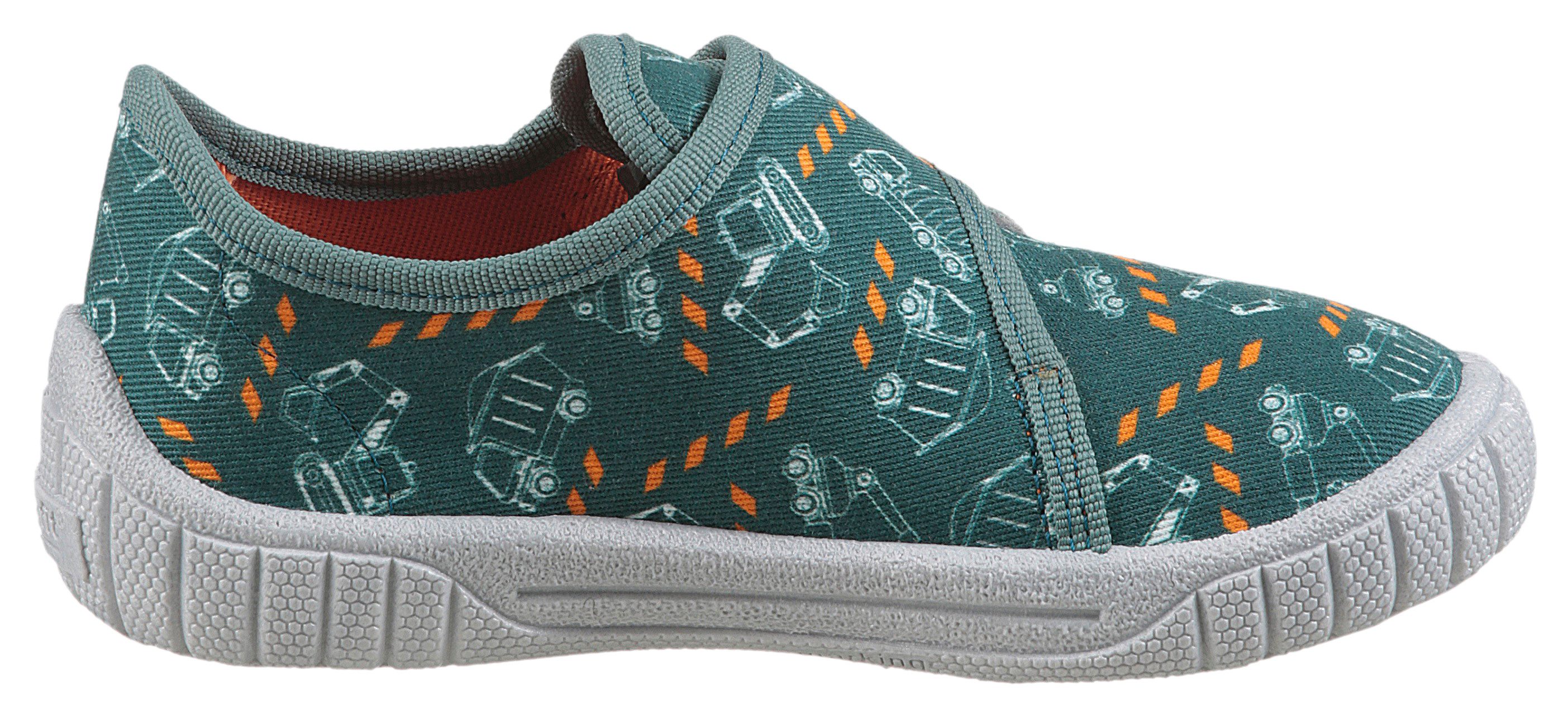 Superfit Pantoffels Bill WMS: middel Klittenbandschoen met klittenbandsluiting, maatsjabloon om te downloaden