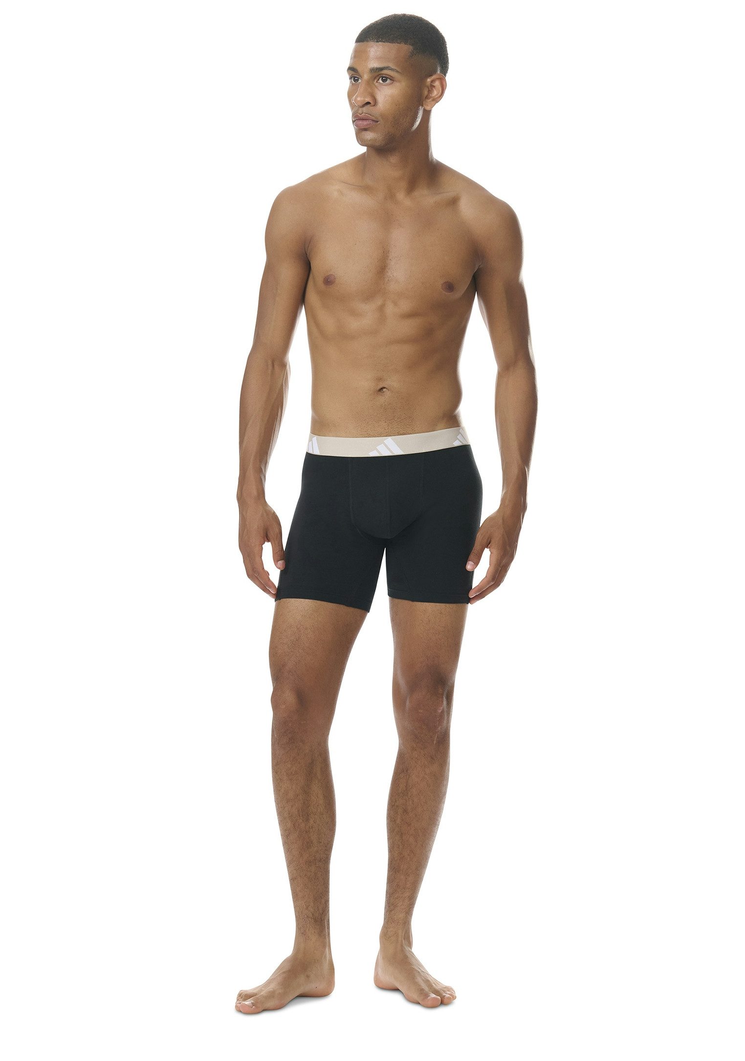 adidas Sportswear Boxershort Active Flex Cotton met iets langere pijp (Set van 3)