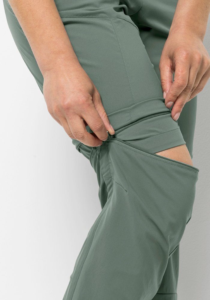 Jack Wolfskin Afritsbroek GLASTAL ZIP AWAY PANTS W