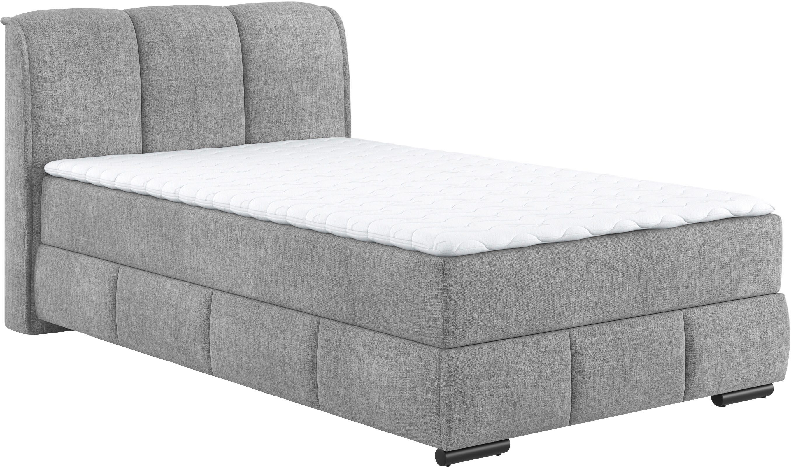 Mr. Couch Boxspring Bethany met bedkist, incl. matras Topmatras en sierkussen, in verschillende hardheden beschikbaar