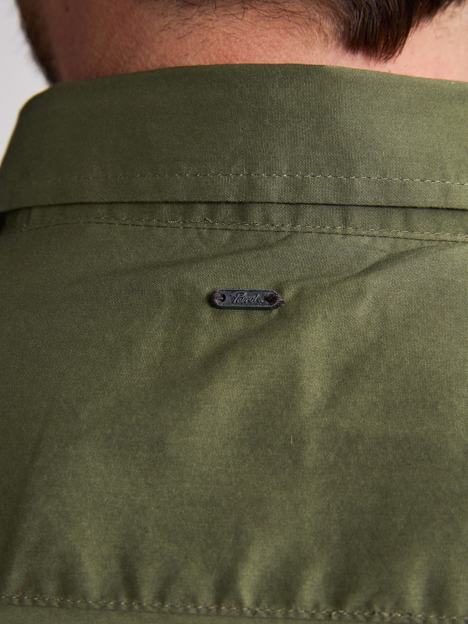 Petrol Industries Shirt met lange mouwen met button-downkraag