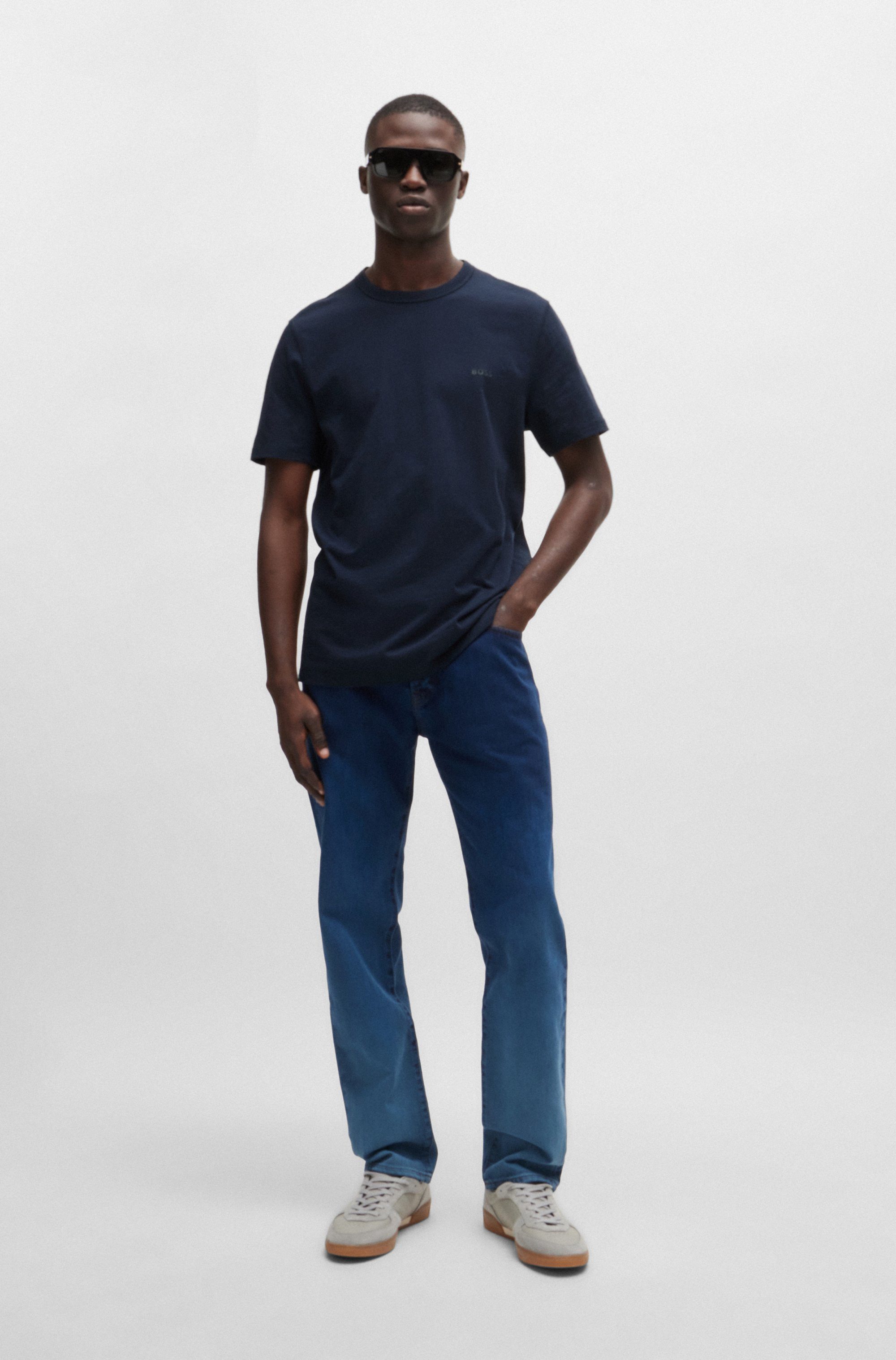 Boss Orange T-shirt Tegood met een ronde hals