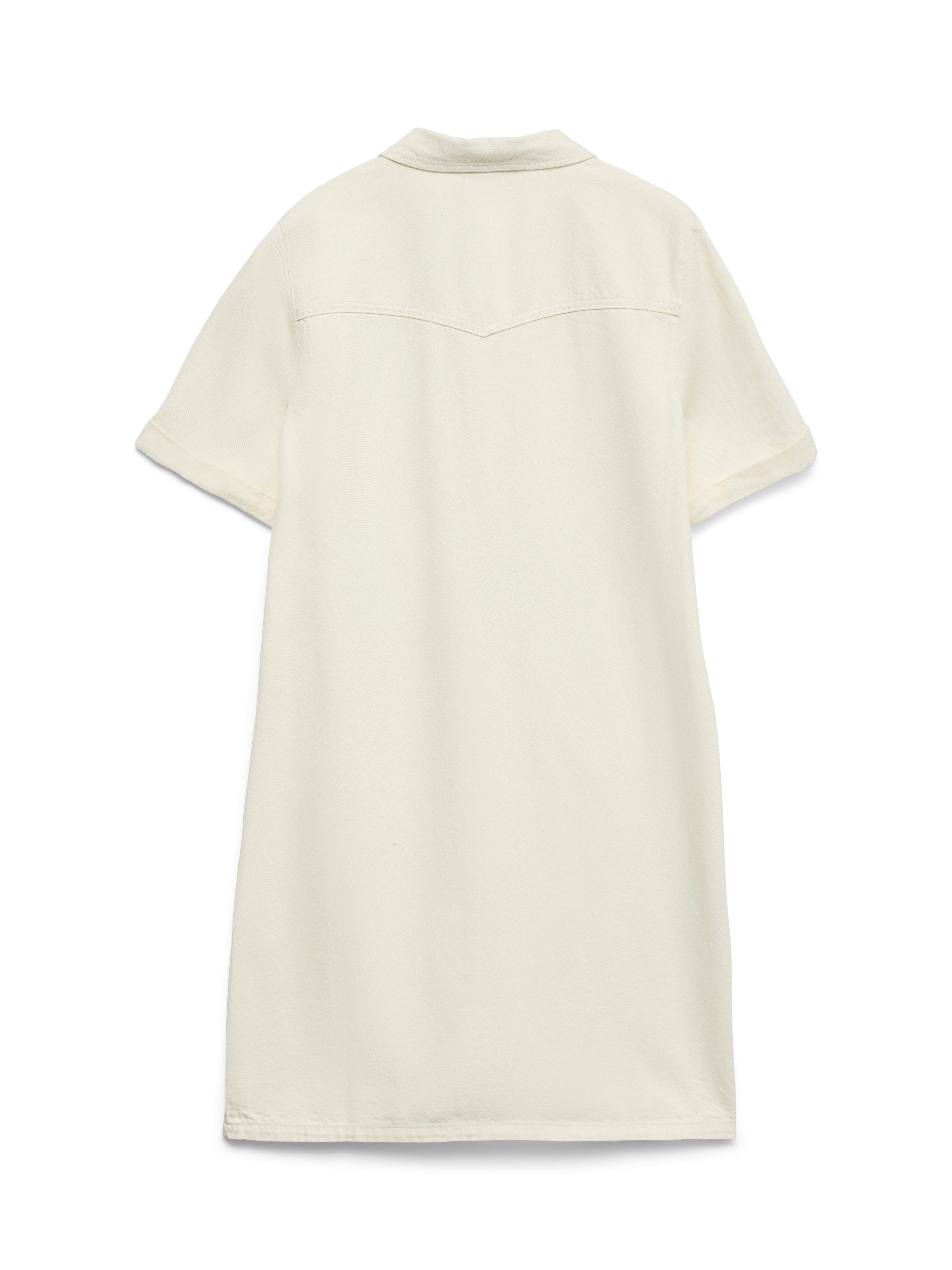 Vero Moda Jeans jurk VMJENNIE SS SHORT DENIM DRESS NOOS