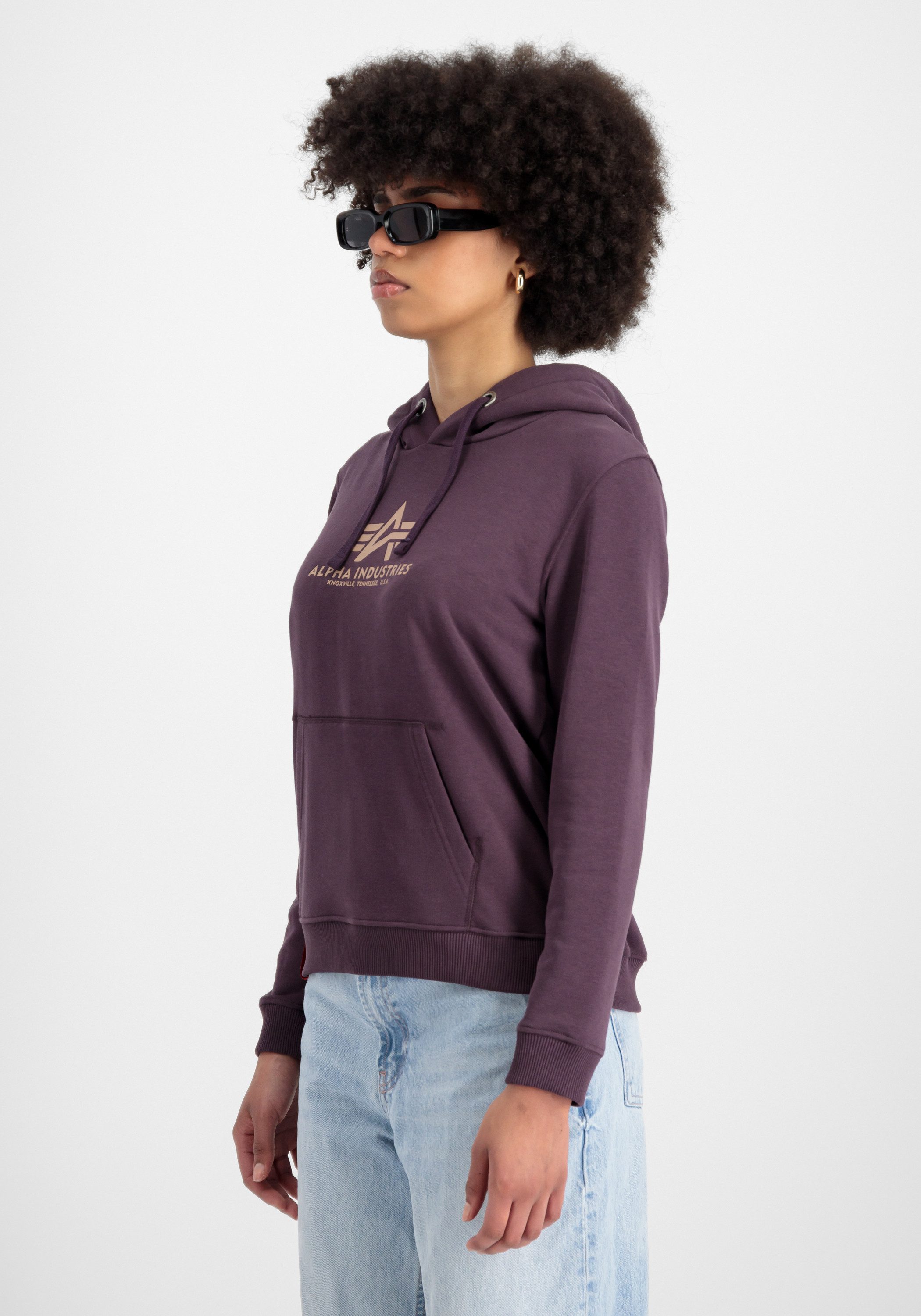 Alpha Industries Hoodie Alpha Industries Women - Hoodies New Basic Hoodie Women
