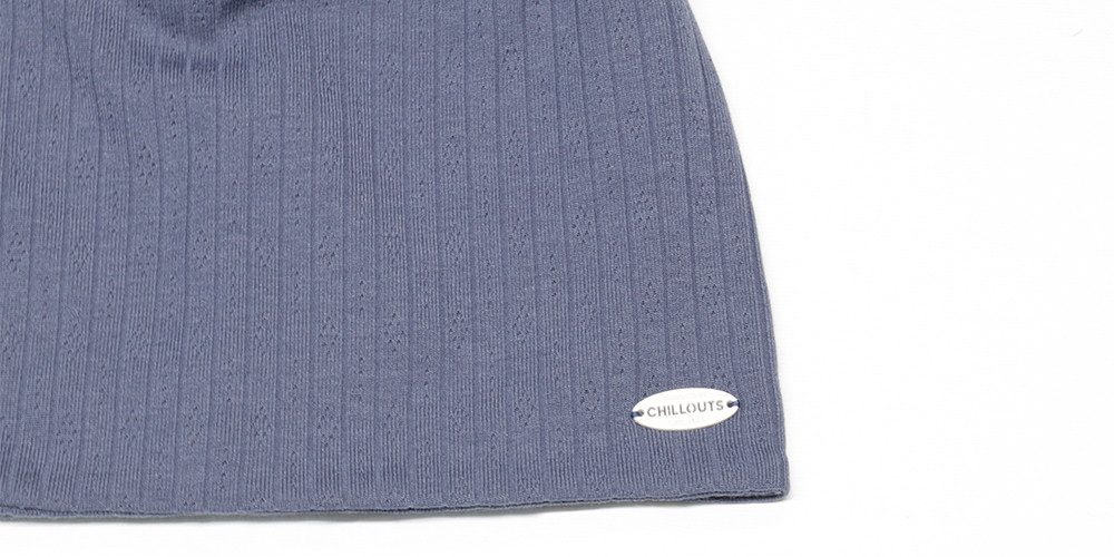 chillouts Beanie Kamza Hat met elegante ribstructuur