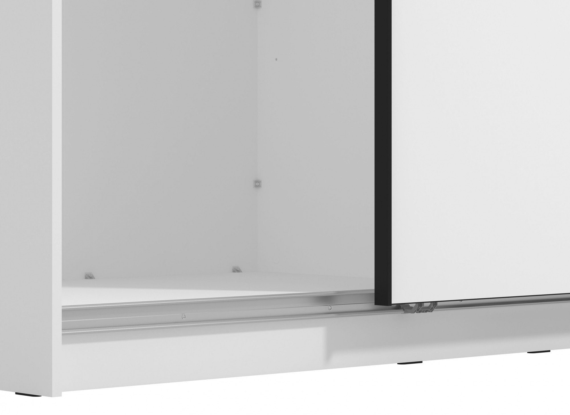 INOSIGN Zweefdeurkast Sierra klassieke kledingkast linnenkast 179 of 217 cm breed met volledige binnenindeling, fsc®-gecertificeerd houtmateriaal