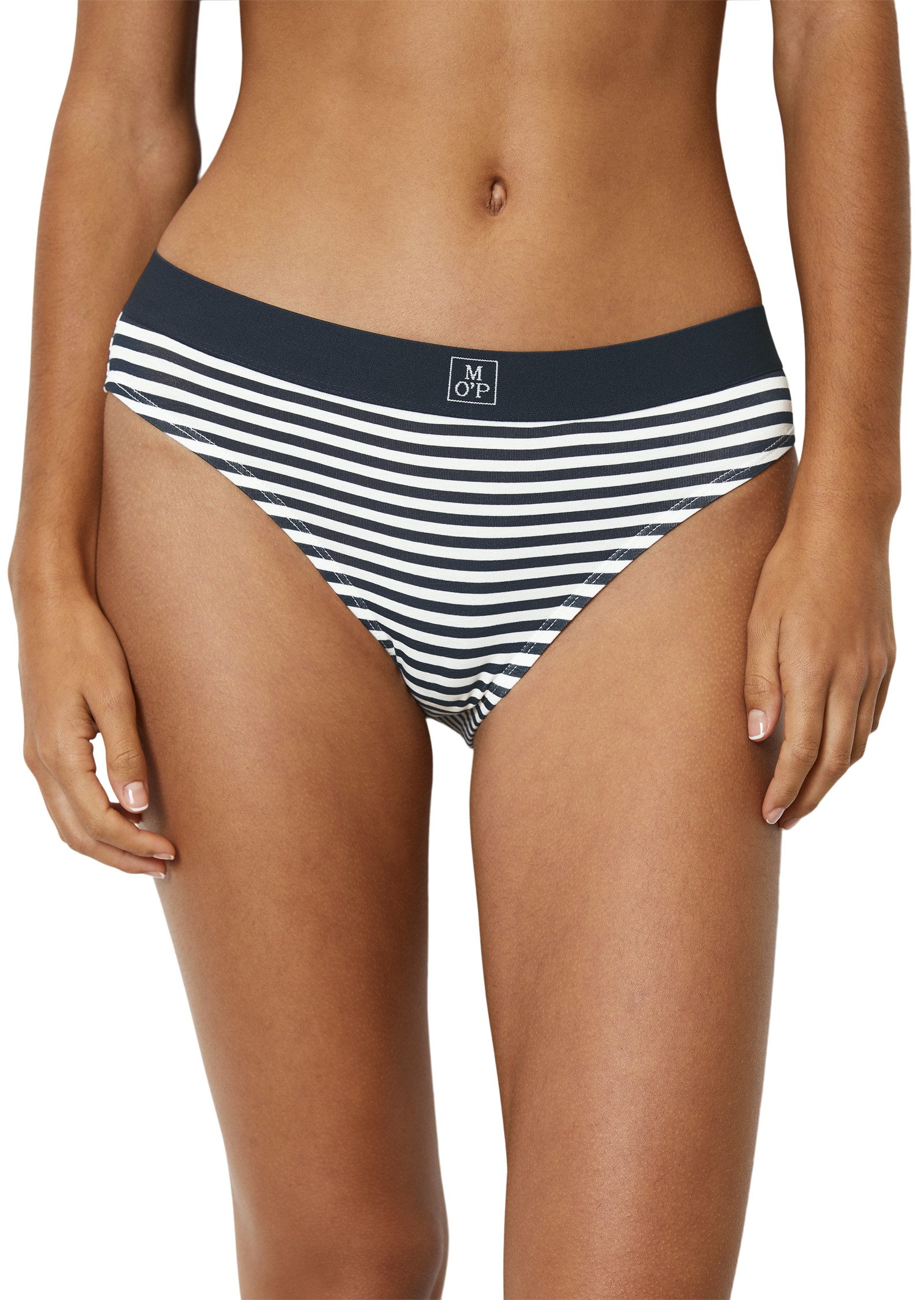 Marc O'Polo Slip Essentials met stijlvol streepdesign (Set van 3)