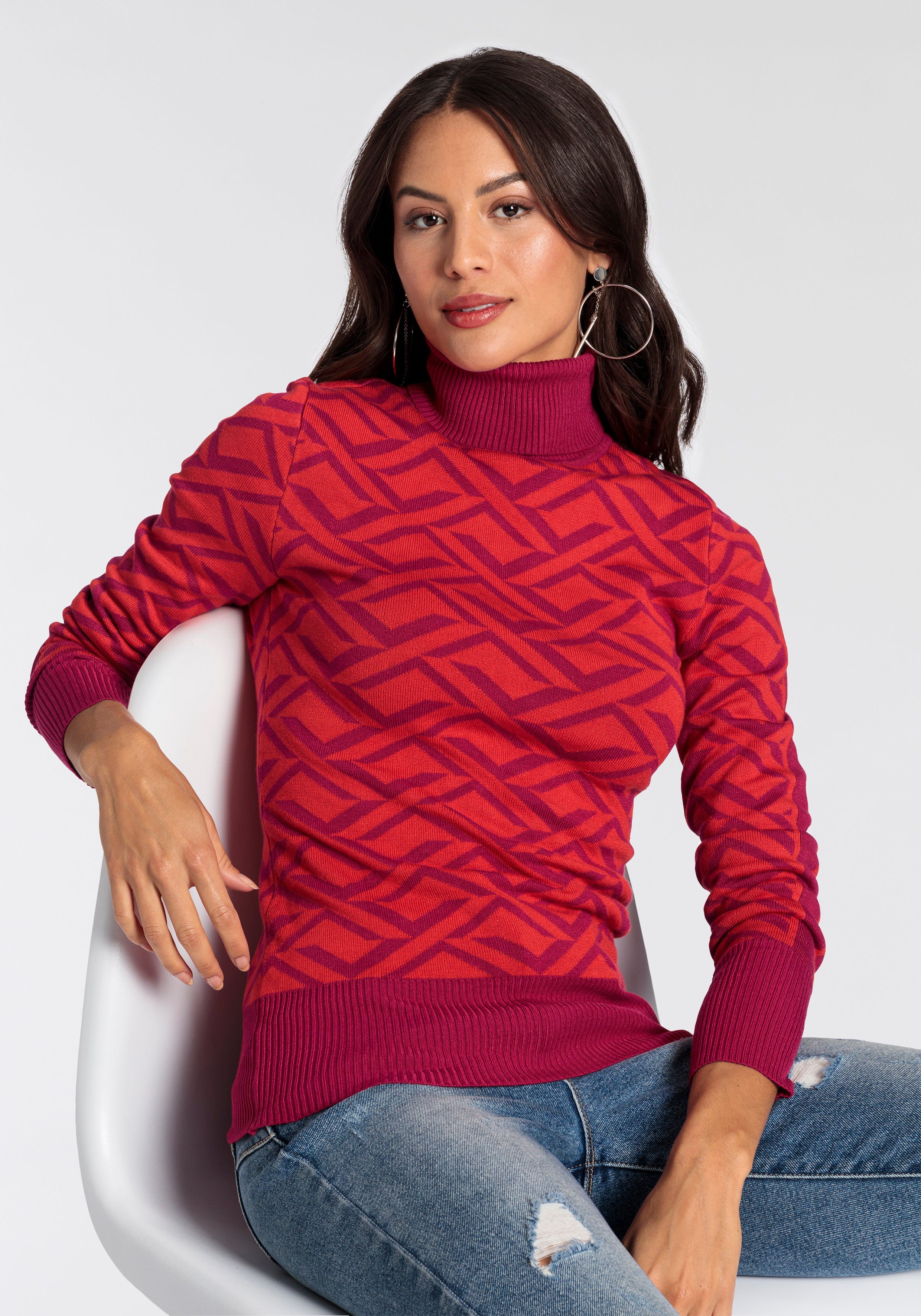 Melrose Coltrui met jacquardpatroon