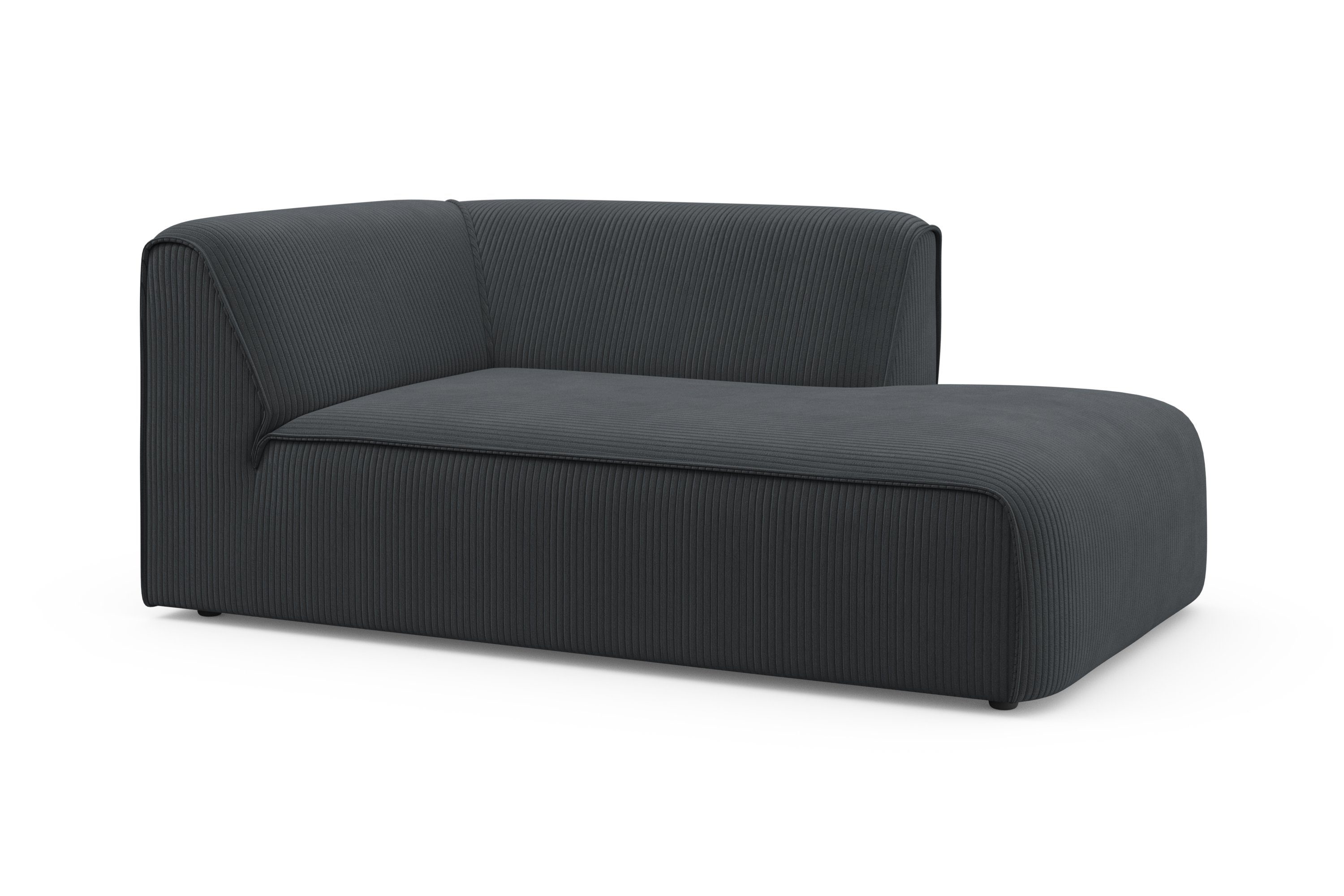RAUM.ID Ottomane Merid chaise longue, afmetingen B/D/H: 100/162/70 cm als module of apart te gebruiken, voor individuele samenstelling