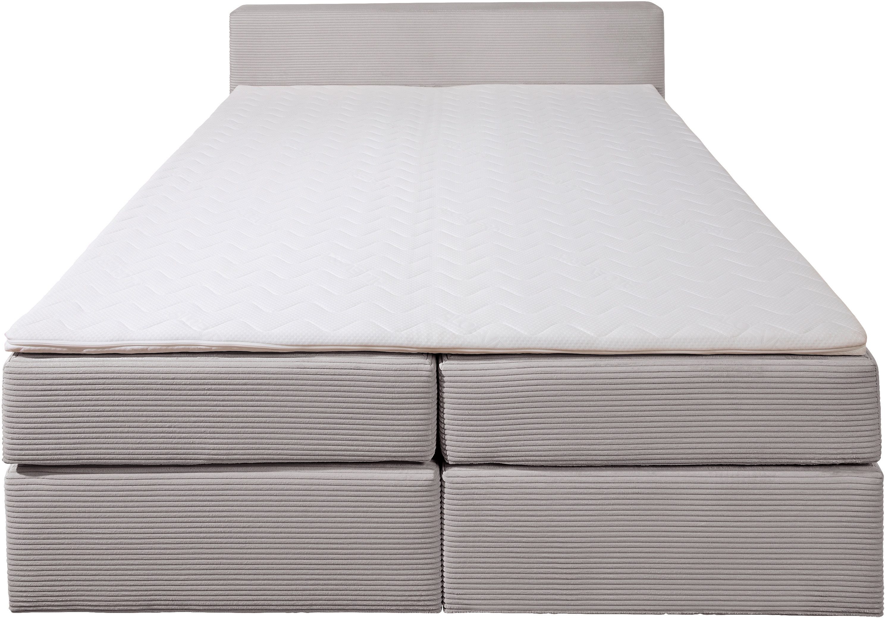 andas Boxspring Åby In cord bekleding, optioneel met en zonder matras verkrijgbaar