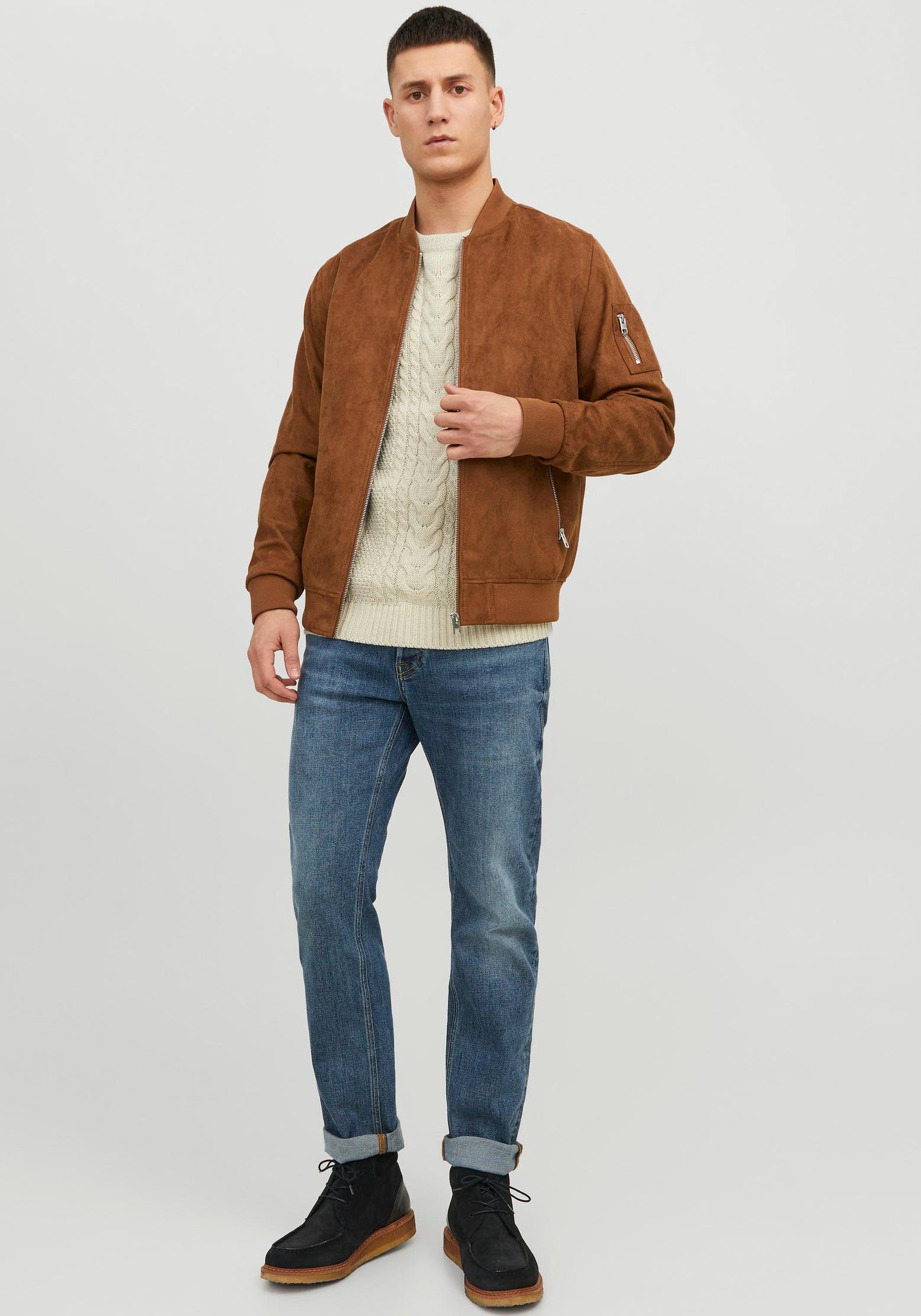 Jack & Jones Blouson JJEROCKY FAUX SUEDE BOMBER NOOS