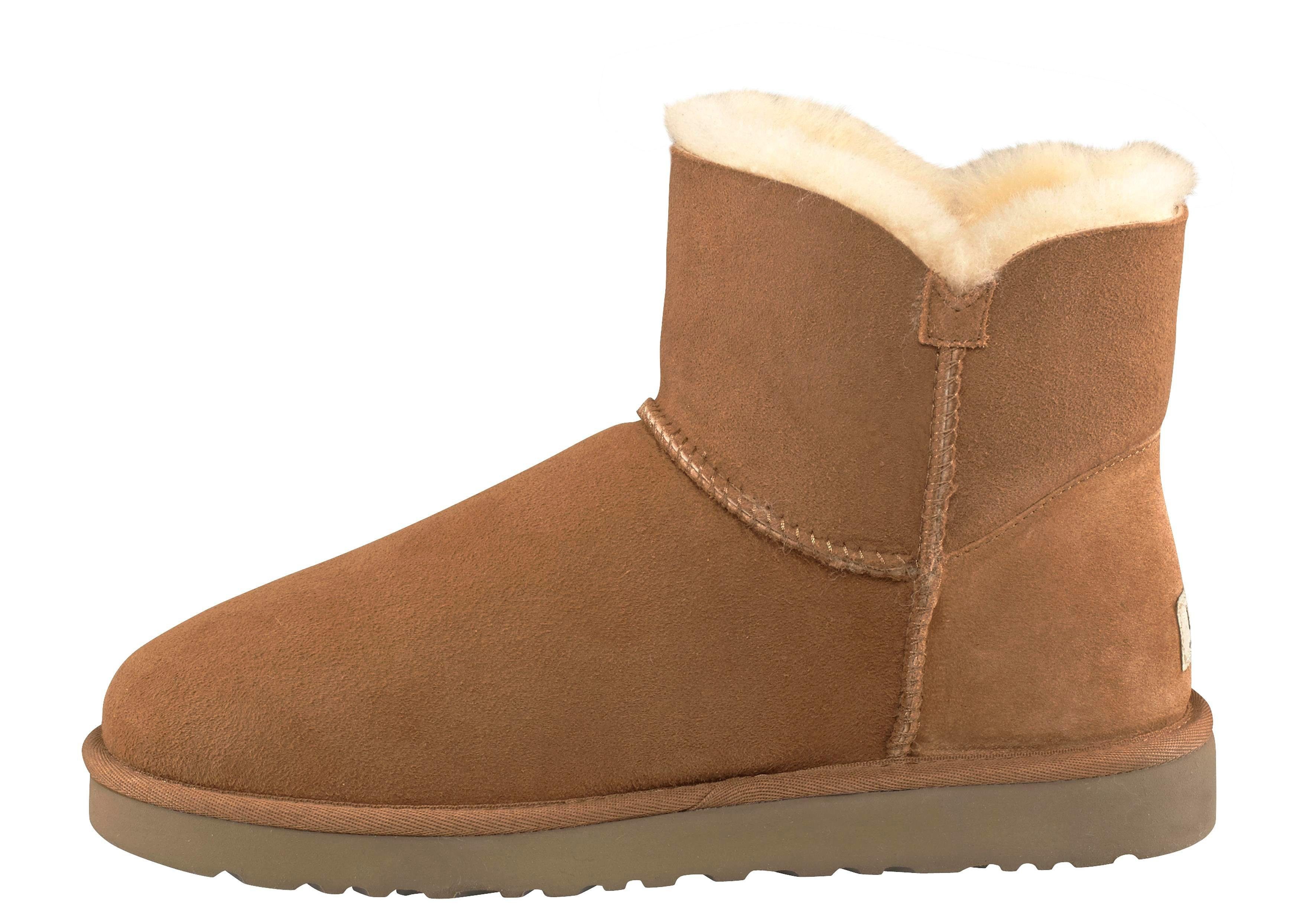 UGG Winterlaarzen Mini Bailey Button 2 met mooi logoknoopdetail bestellen  bij | OTTO