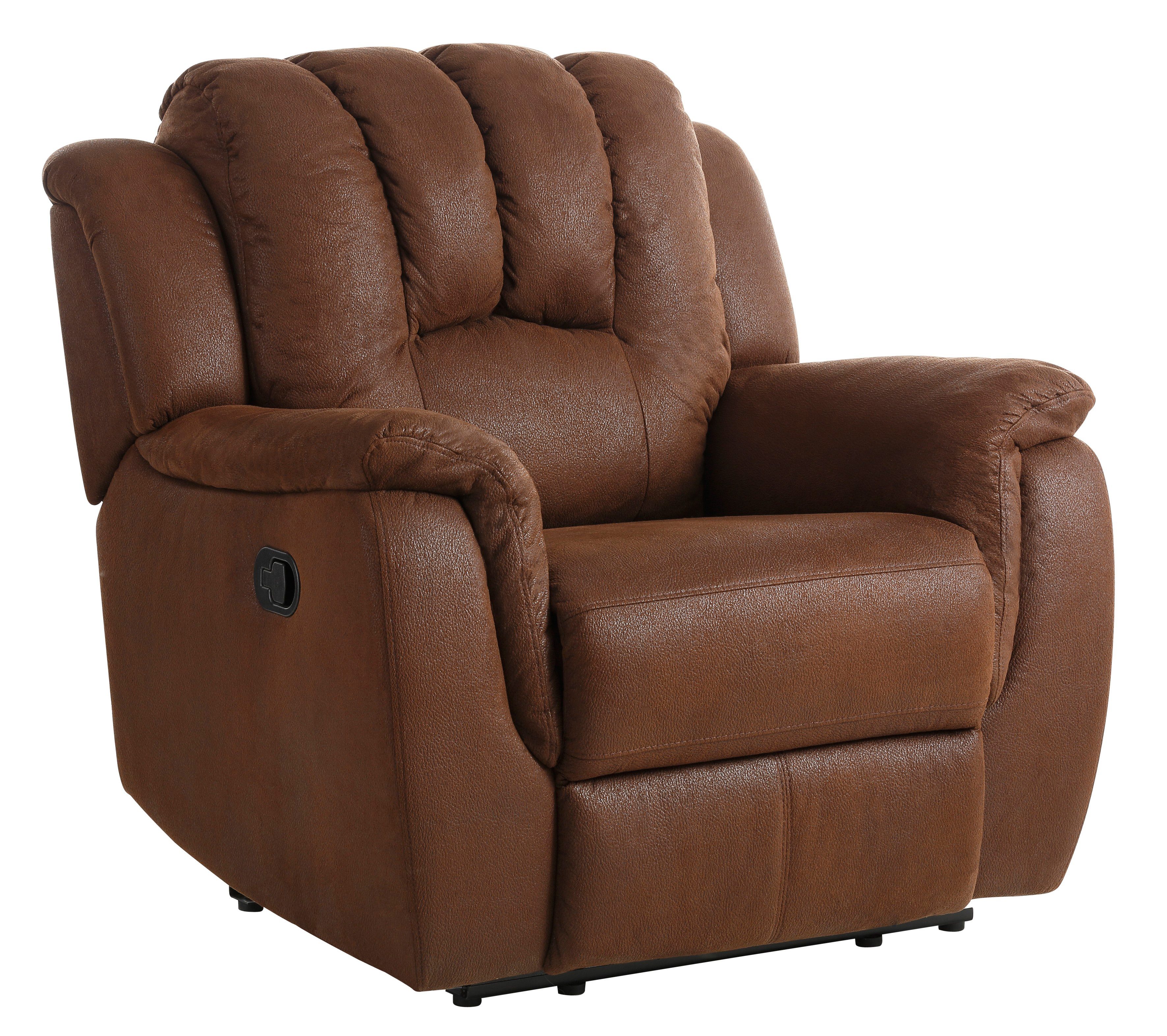 Home affaire XXL-fauteuil Markus met royale relaxfunctie, met binnenvering, hoge belastbaarheid (set)