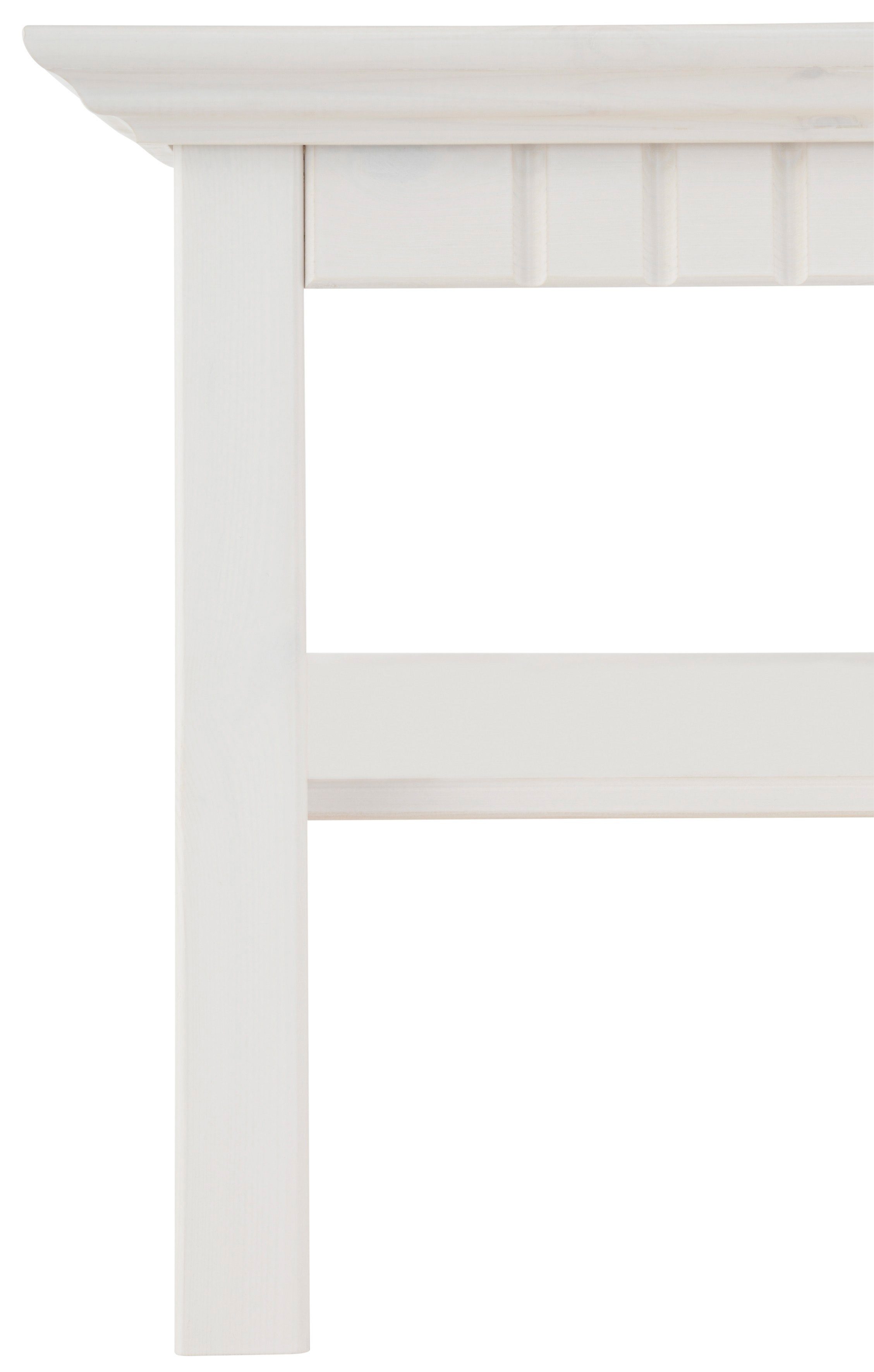 Home affaire Salontafel Lisa Koffietafel, massief grenenhout, B/D/H: 76x76x45 cm