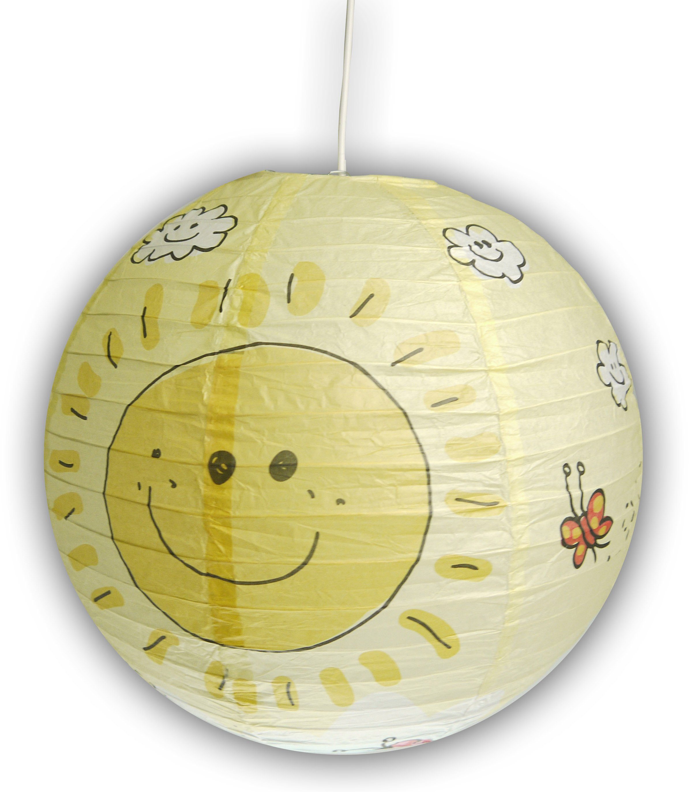niermann Lednachtlampje Sunny Bundle Sunny (set), 1x nachtlampje met stekker, 1x papieren hanglamp (1 stuk)