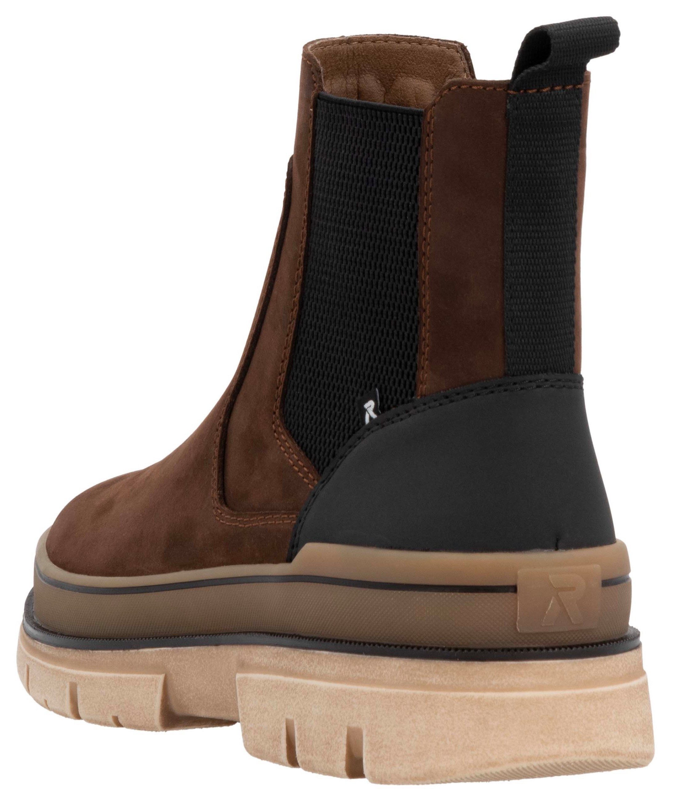 Rieker EVOLUTION Chelsea-boots instaplaarzen, enkellaarsjes met praktische binnenrits