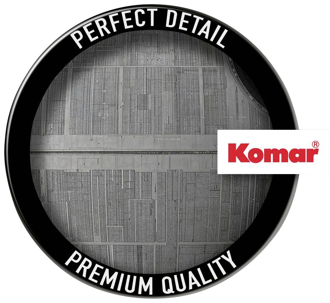 Komar Vliesbehang Zelfklevend vlies - Star Wars XXL Death Star - Afmeting 127 x 127 cm (1 stuk)