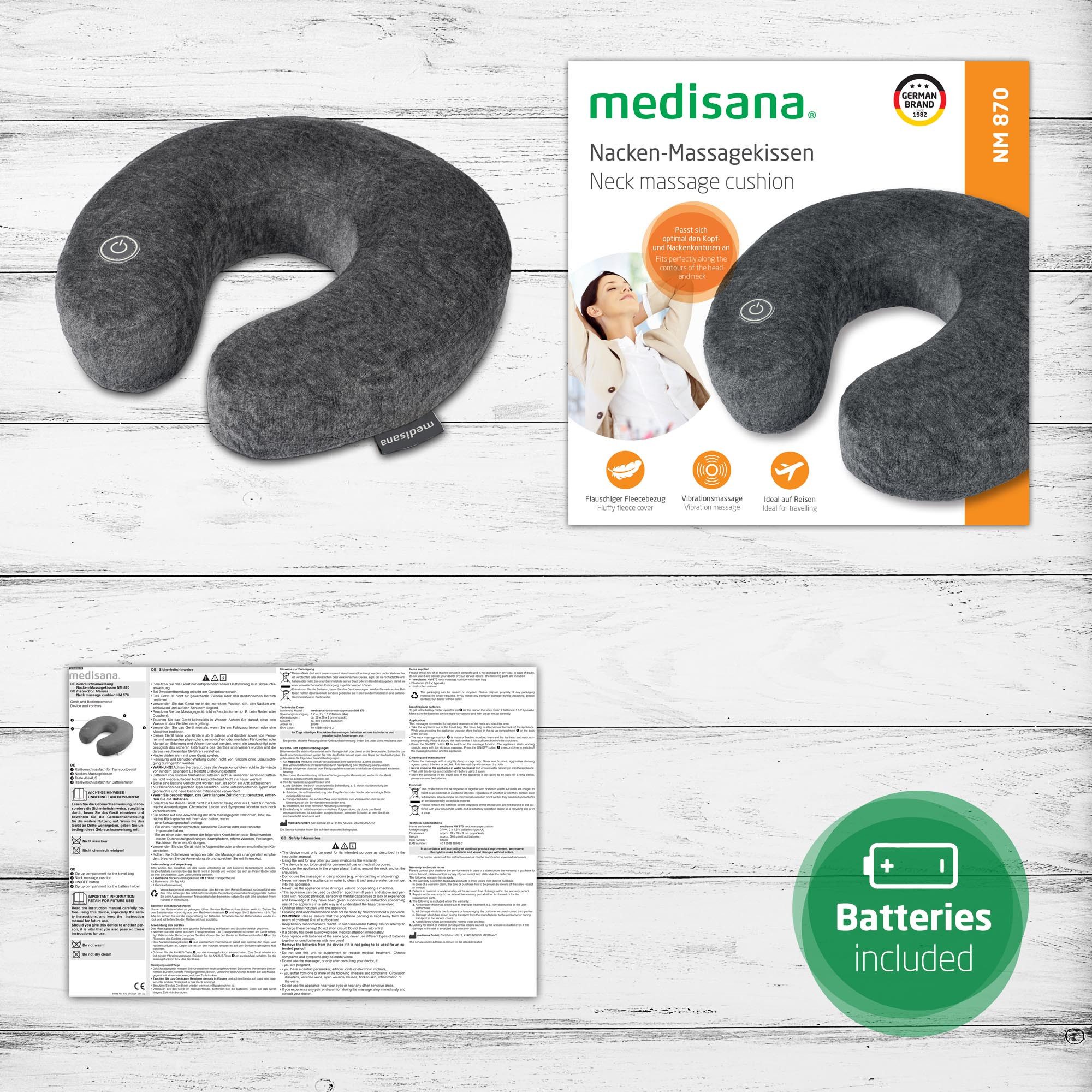 Medisana Nek-massagekussen NM 870