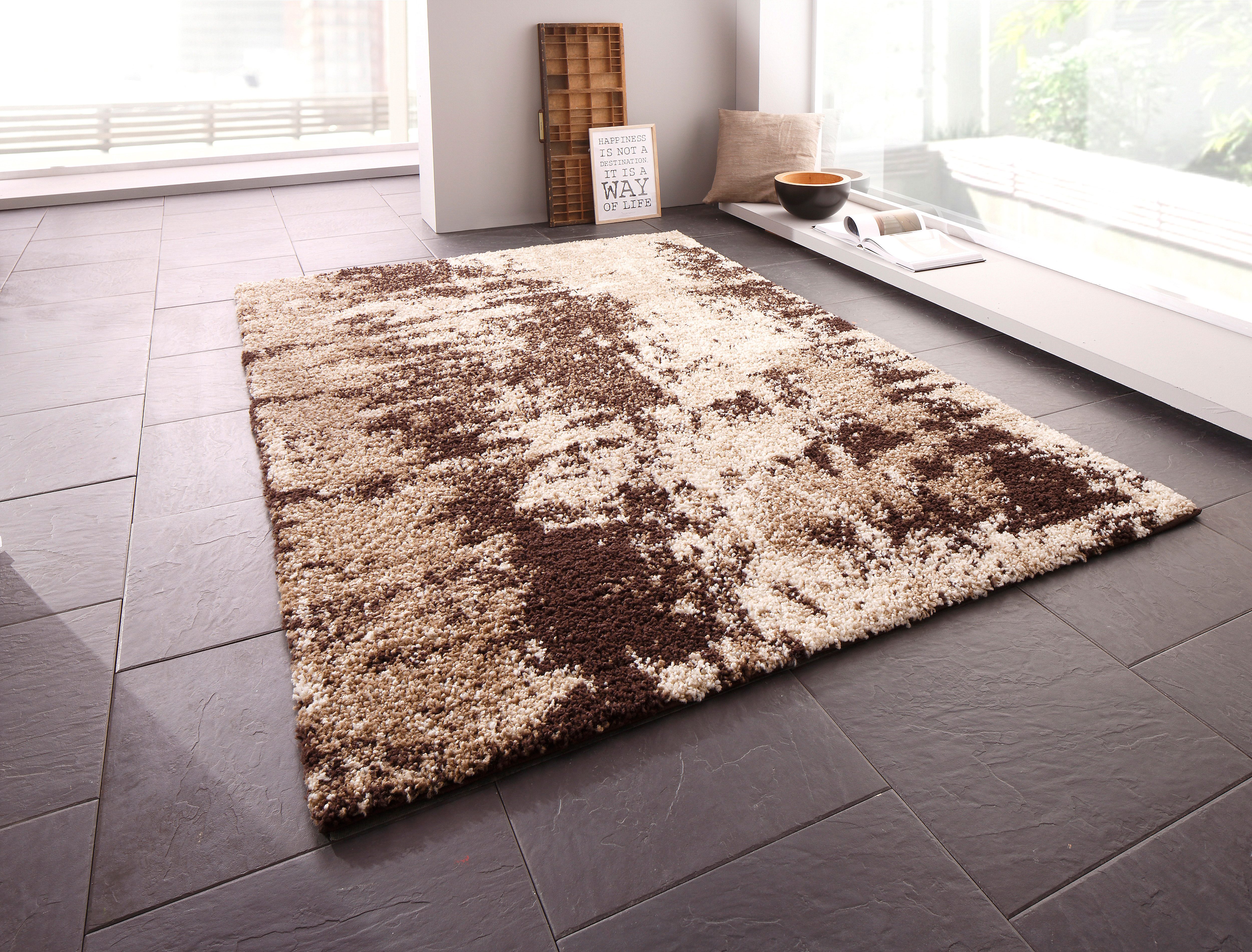 my home Hoogpolig vloerkleed Hannes Vintage ontwerp