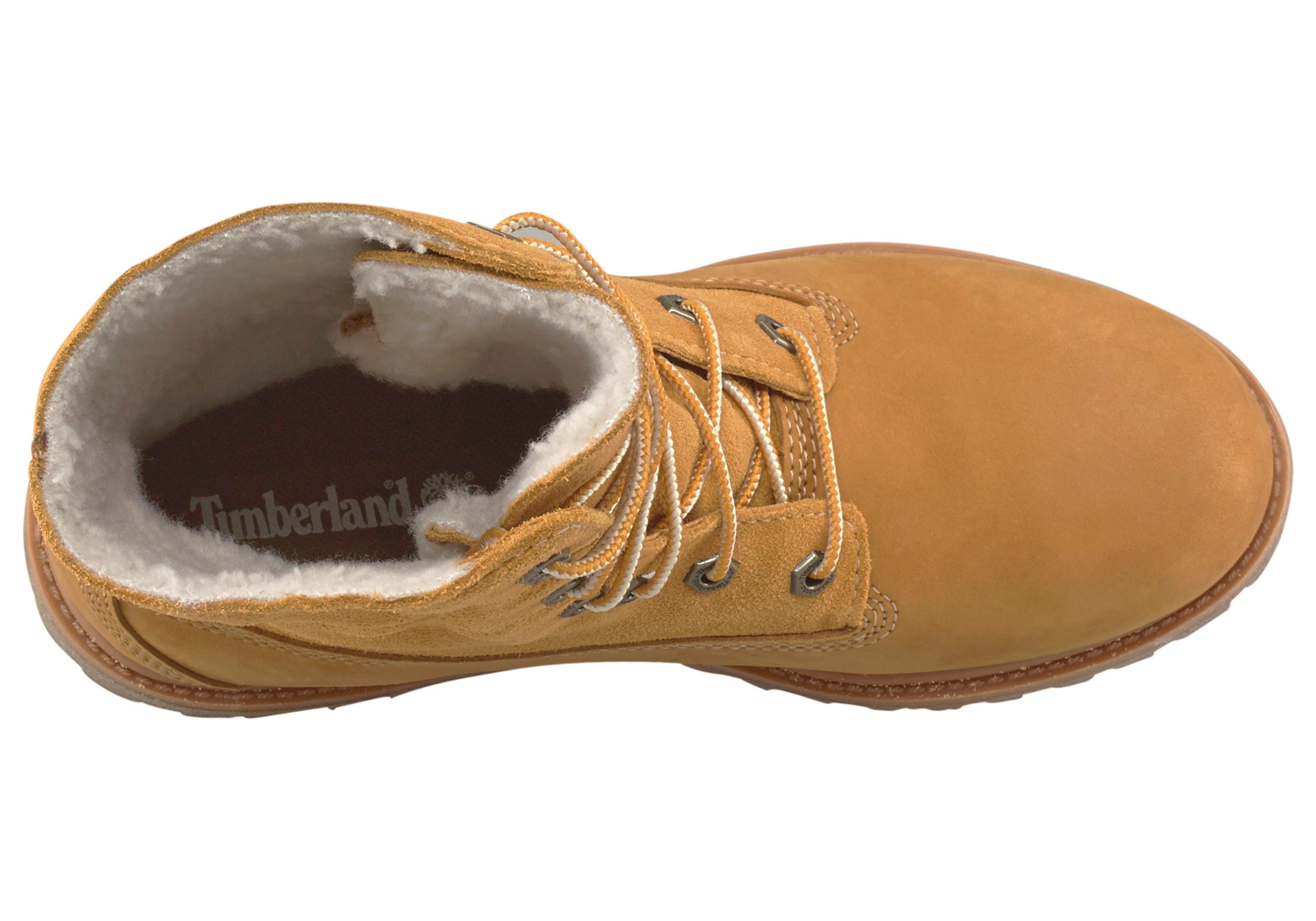 Timberland Winterlaarzen TIMBERLAND AUTHENTICMID WARM LINED WATERPROOF BOOT Snowboots, winterlaarzen, winterschoenen, waterdicht en gevoerd
