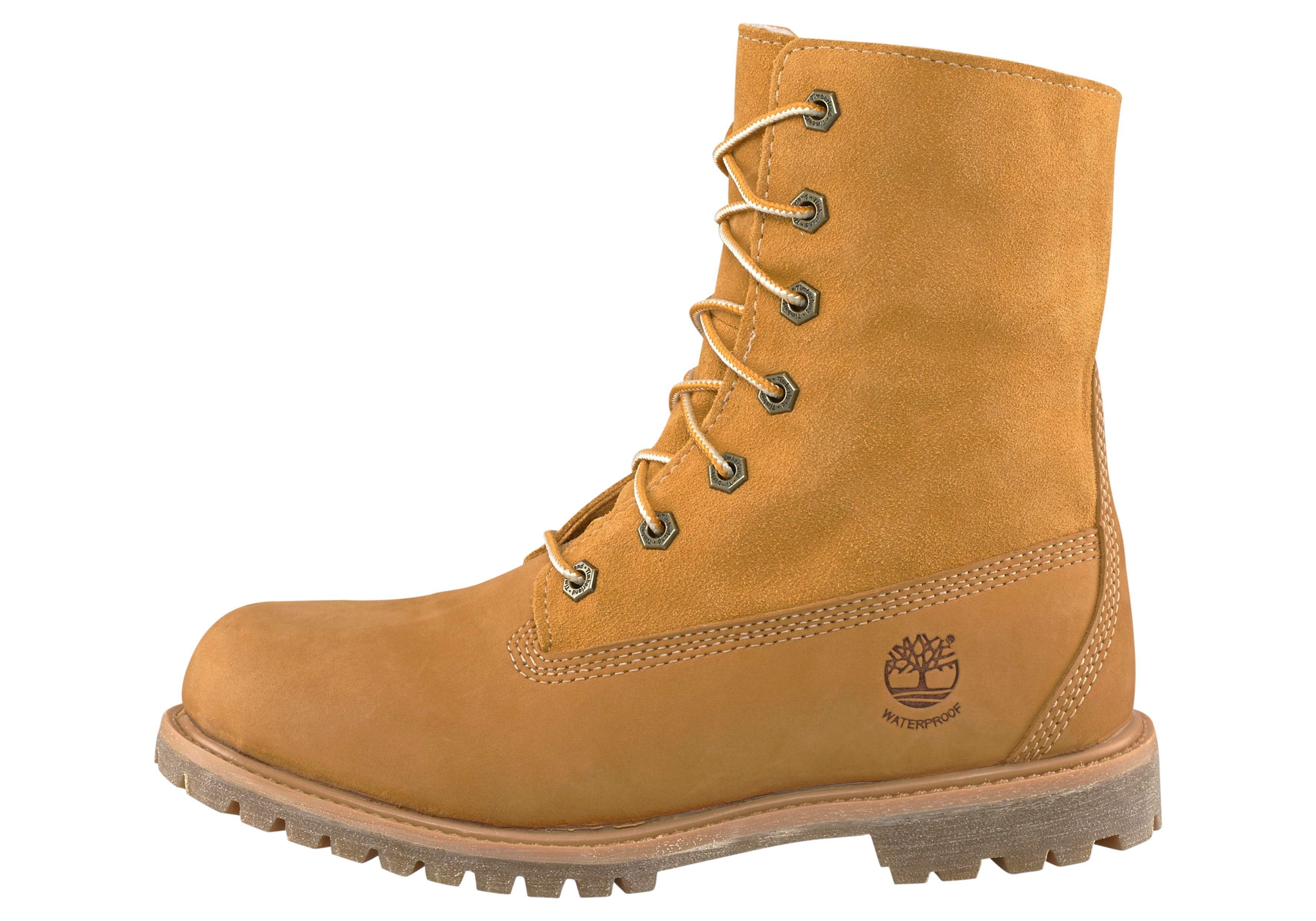 Timberland Winterlaarzen TIMBERLAND AUTHENTICMID WARM LINED WATERPROOF BOOT Snowboots, winterlaarzen, winterschoenen, waterdicht en gevoerd