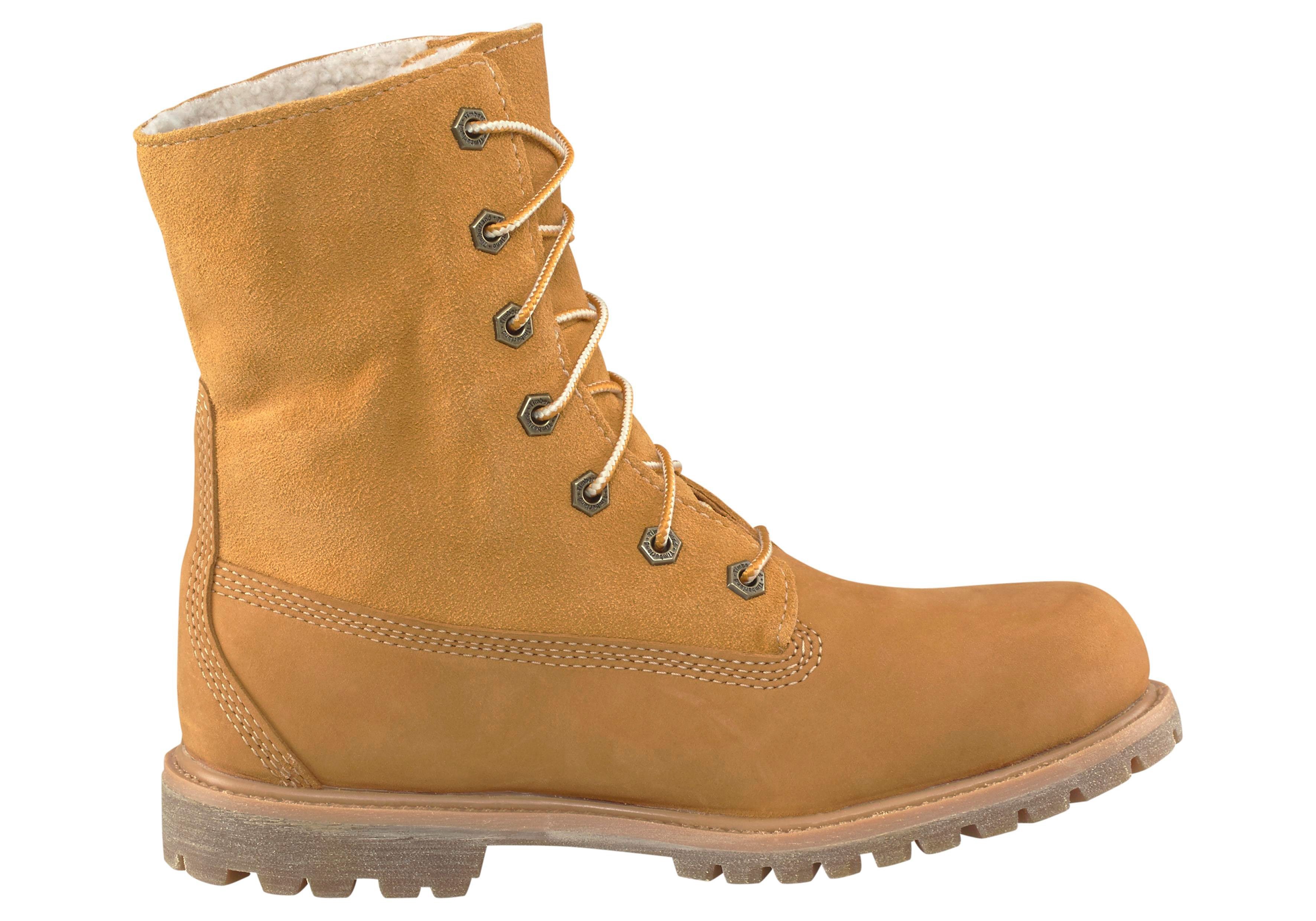 Timberland Winterlaarzen TIMBERLAND AUTHENTICMID WARM LINED WATERPROOF BOOT Snowboots, winterlaarzen, winterschoenen, waterdicht en gevoerd