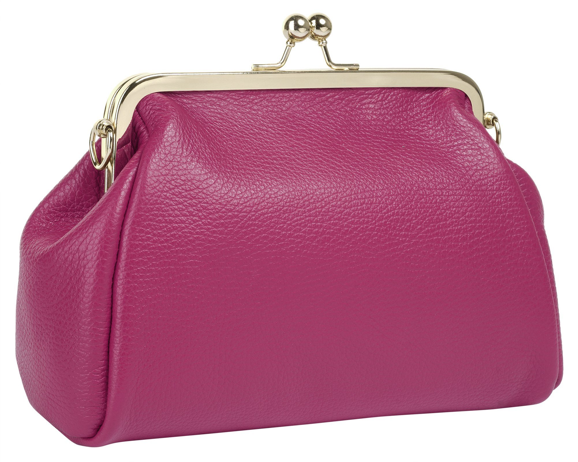 Cluty Avondtasje echt leer, made in italy