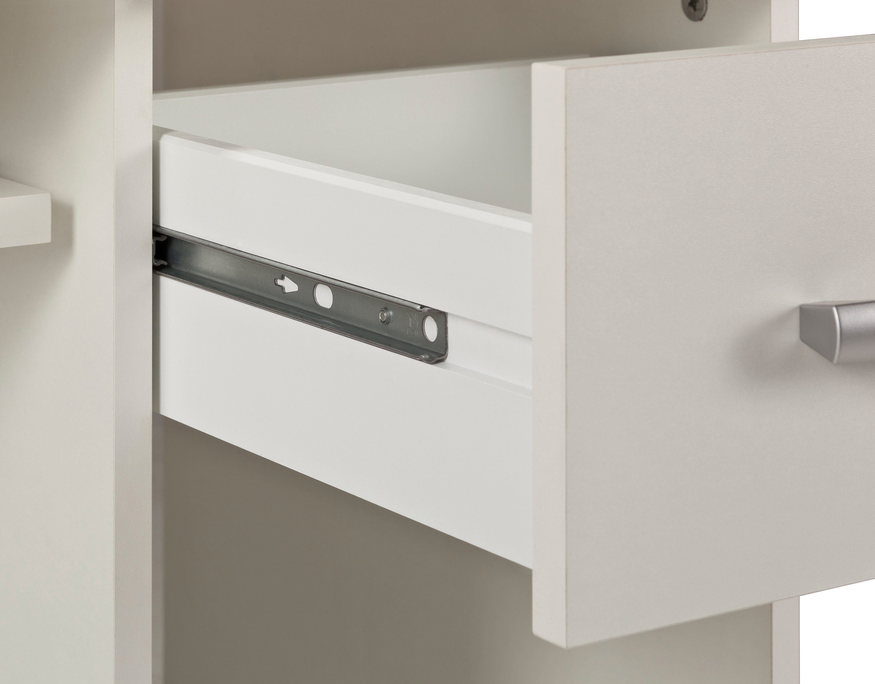 VOGL Möbelfabrik Bureau Don met uittrekplank voor het toetsenbord, made in germany