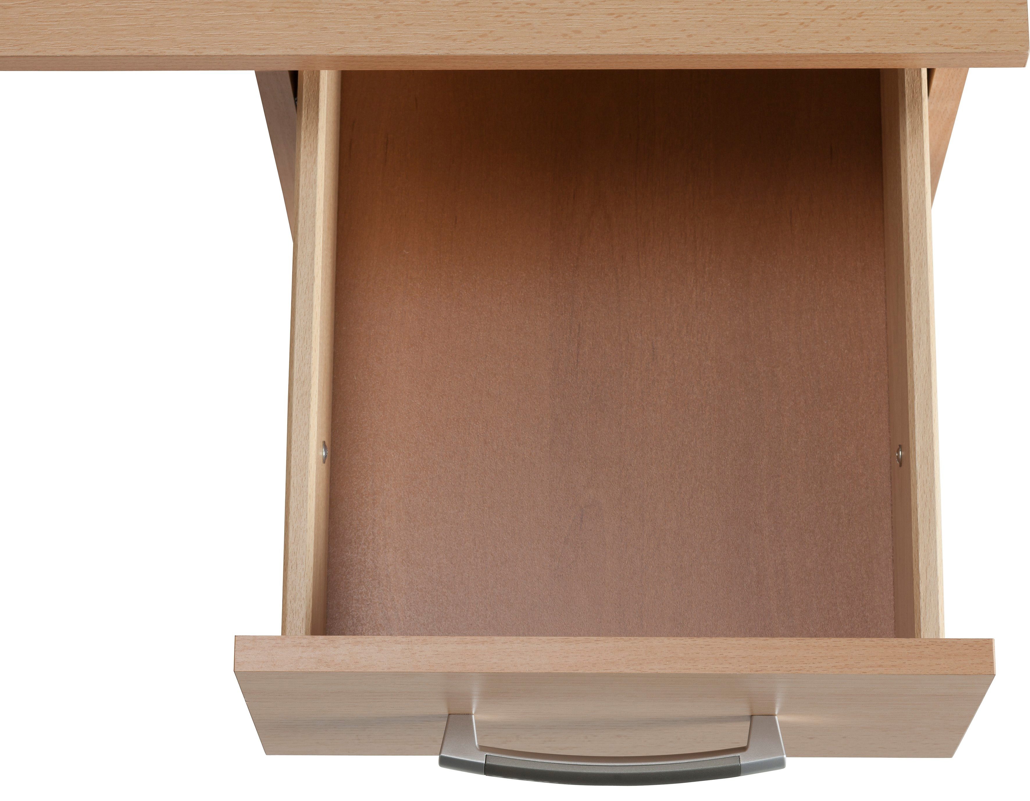 VOGL Möbelfabrik Bureau Don met uittrekplank voor het toetsenbord, made in germany
