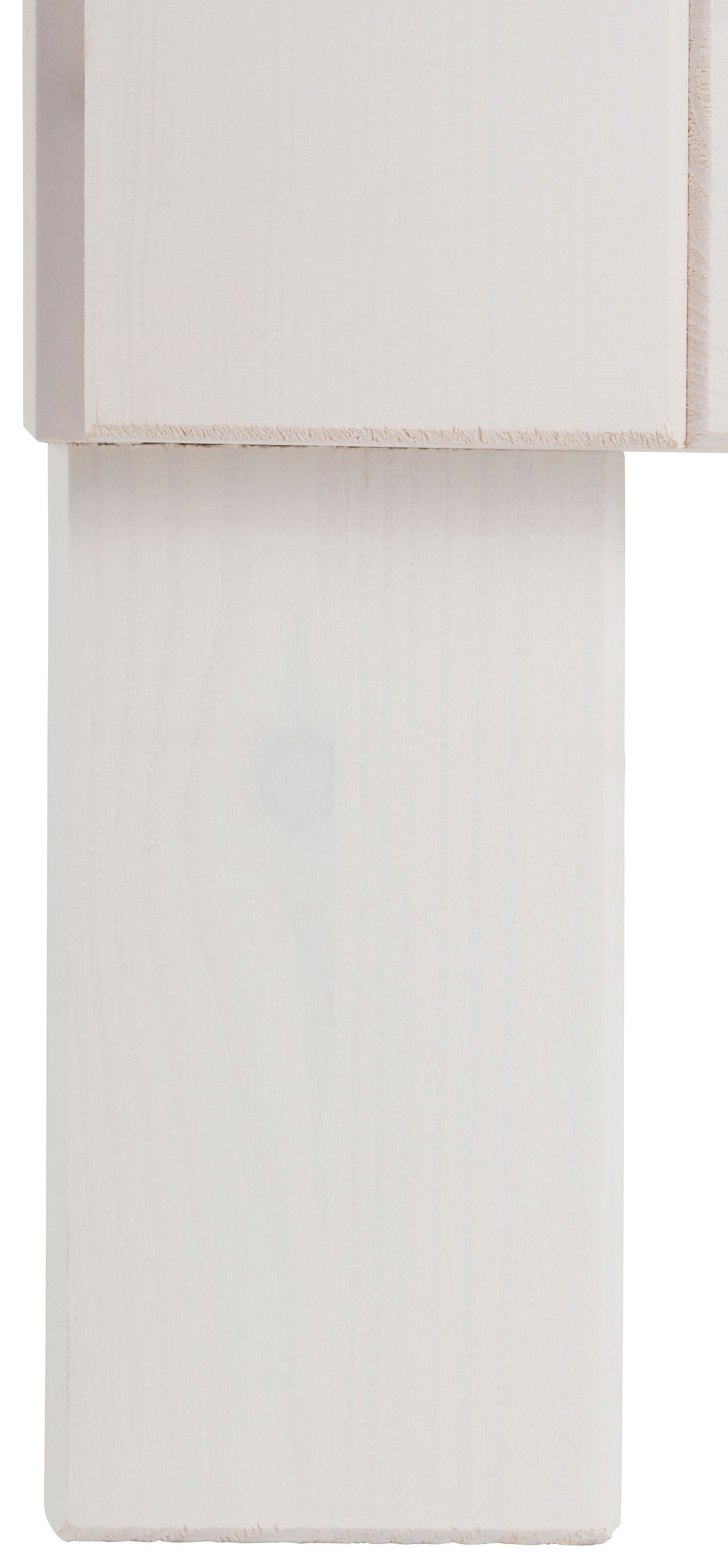 Home affaire Keukenblok Alby Breedte 325 cm, van massief grenenhout, zonder E-apparaten
