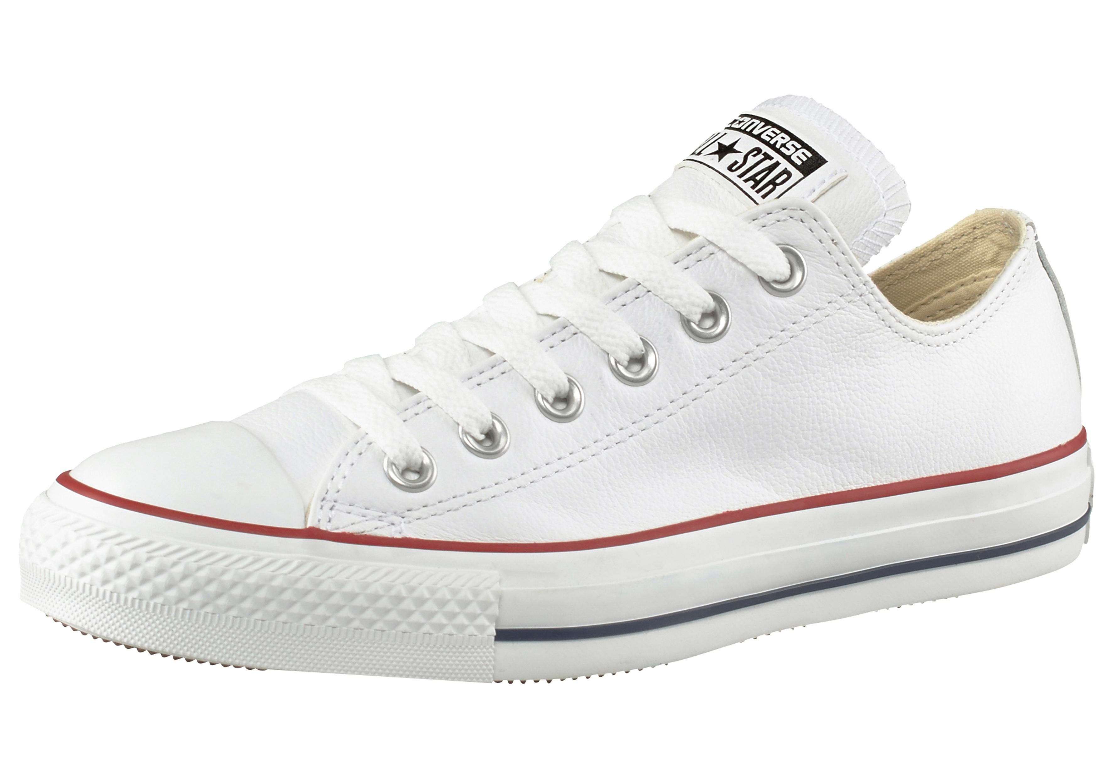 Converse Sneakers Chuck Taylor All Star Basic Leather Ox jongens lage sneakers maat 44 EU wit