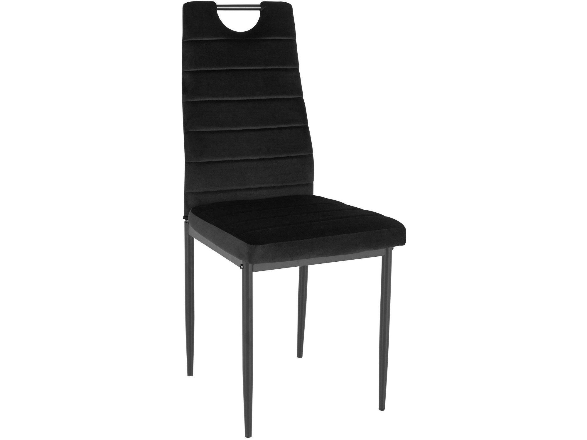 INOSIGN Eethoek Silvi-Mandy Glazen tafel 110x110 cm met 4 stoelen (velours stof), frame van metaal (set, 5-delig)