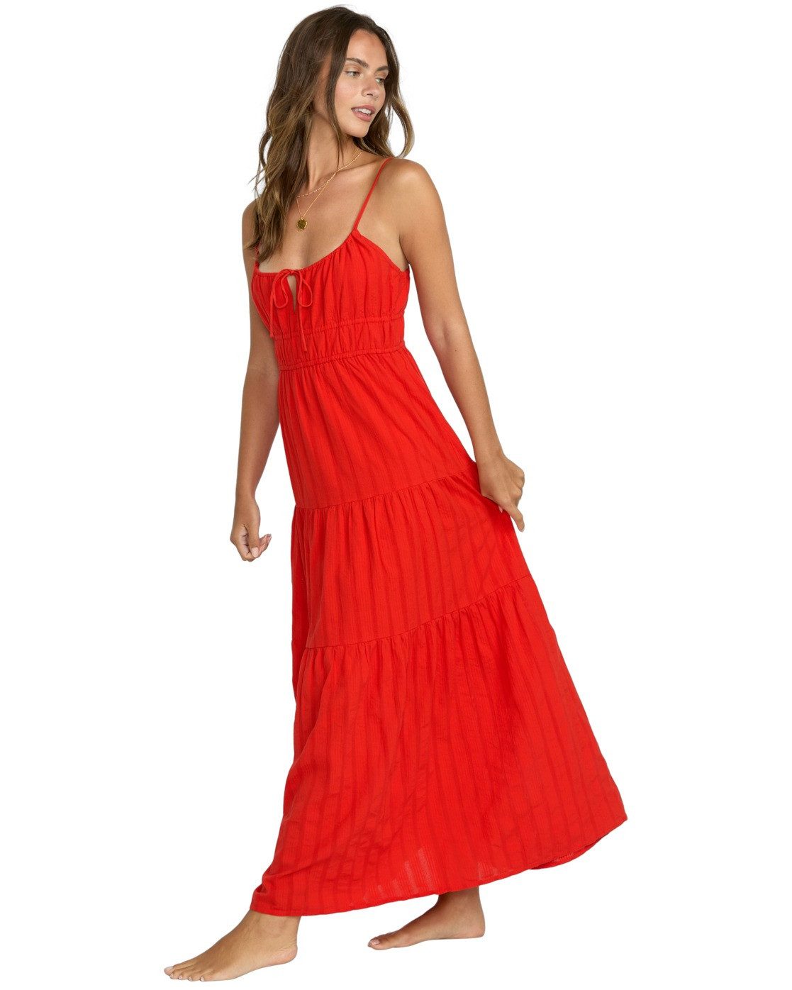 Billabong Maxi-jurk Red Aloha