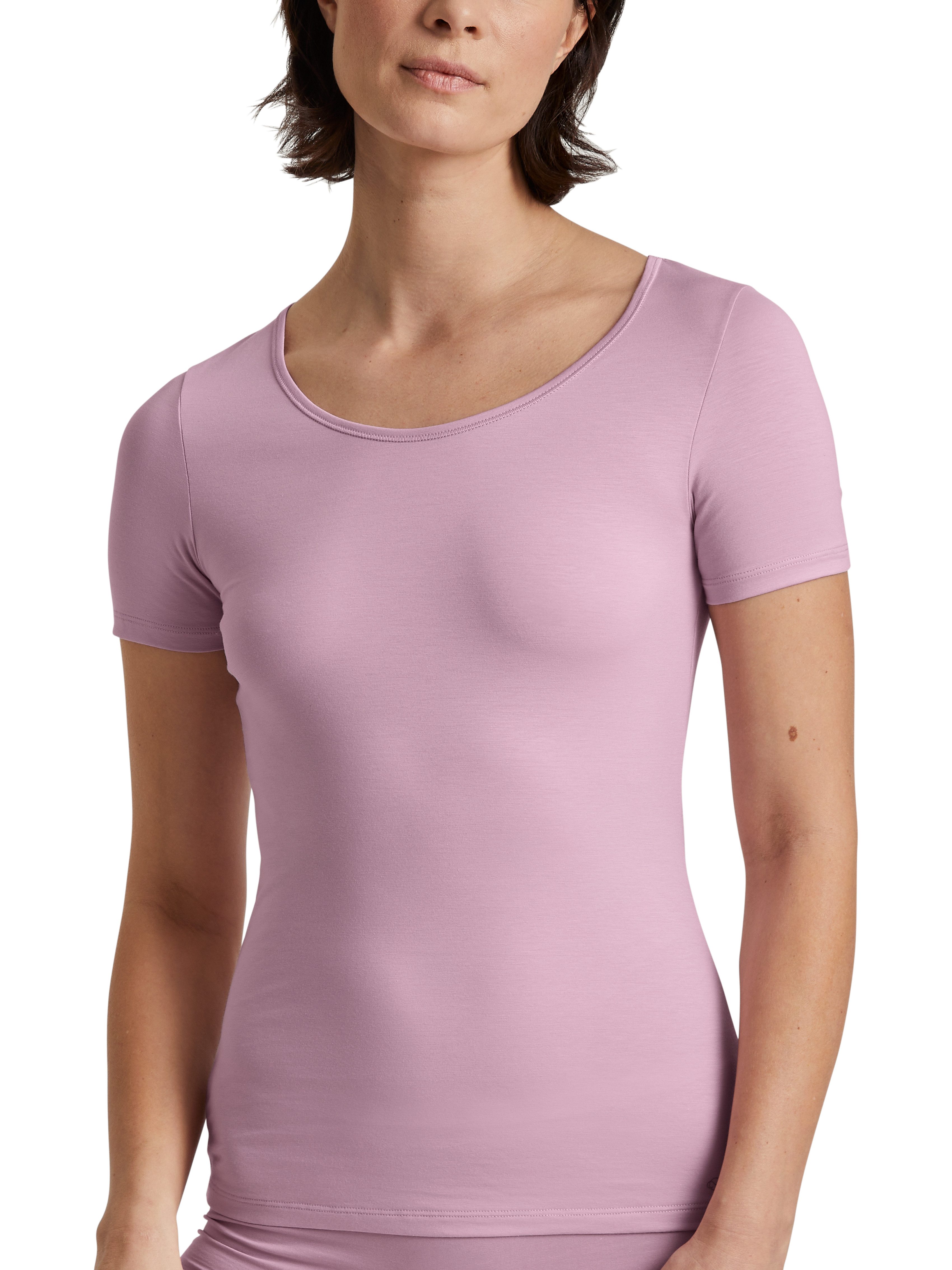 CALIDA Hemd Natural Comfort met ronde hals en verminderde pillingvorming