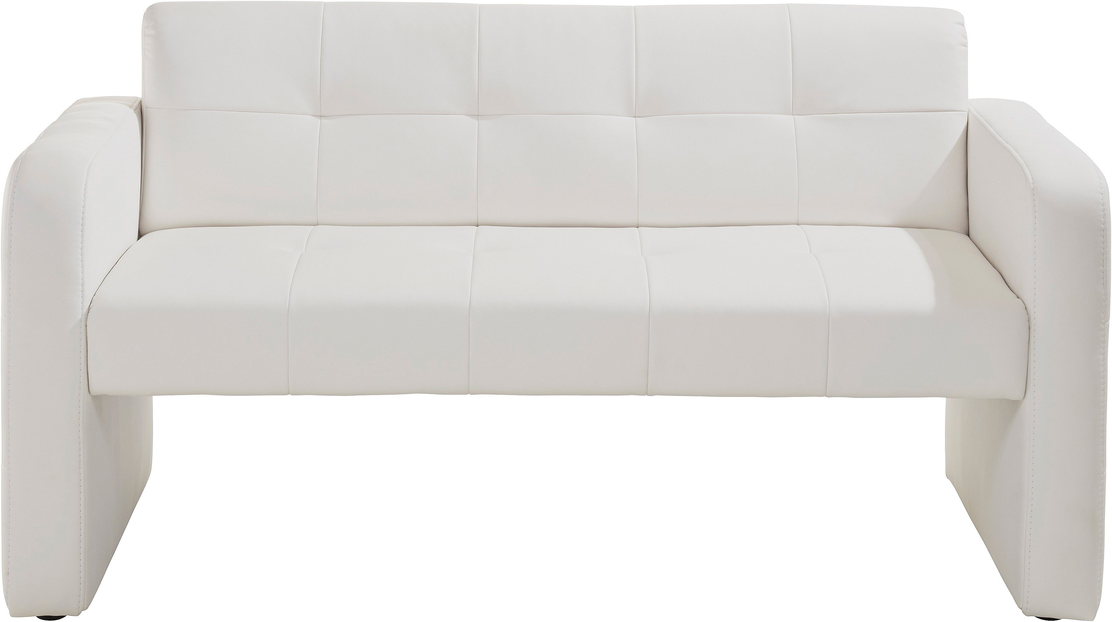exxpo - sofa fashion 2-zitsbank Barista, modern en comfortabel, hoog zitcomfort moderne zit- en rugverwerking, vrij in de ruimte te plaatsen