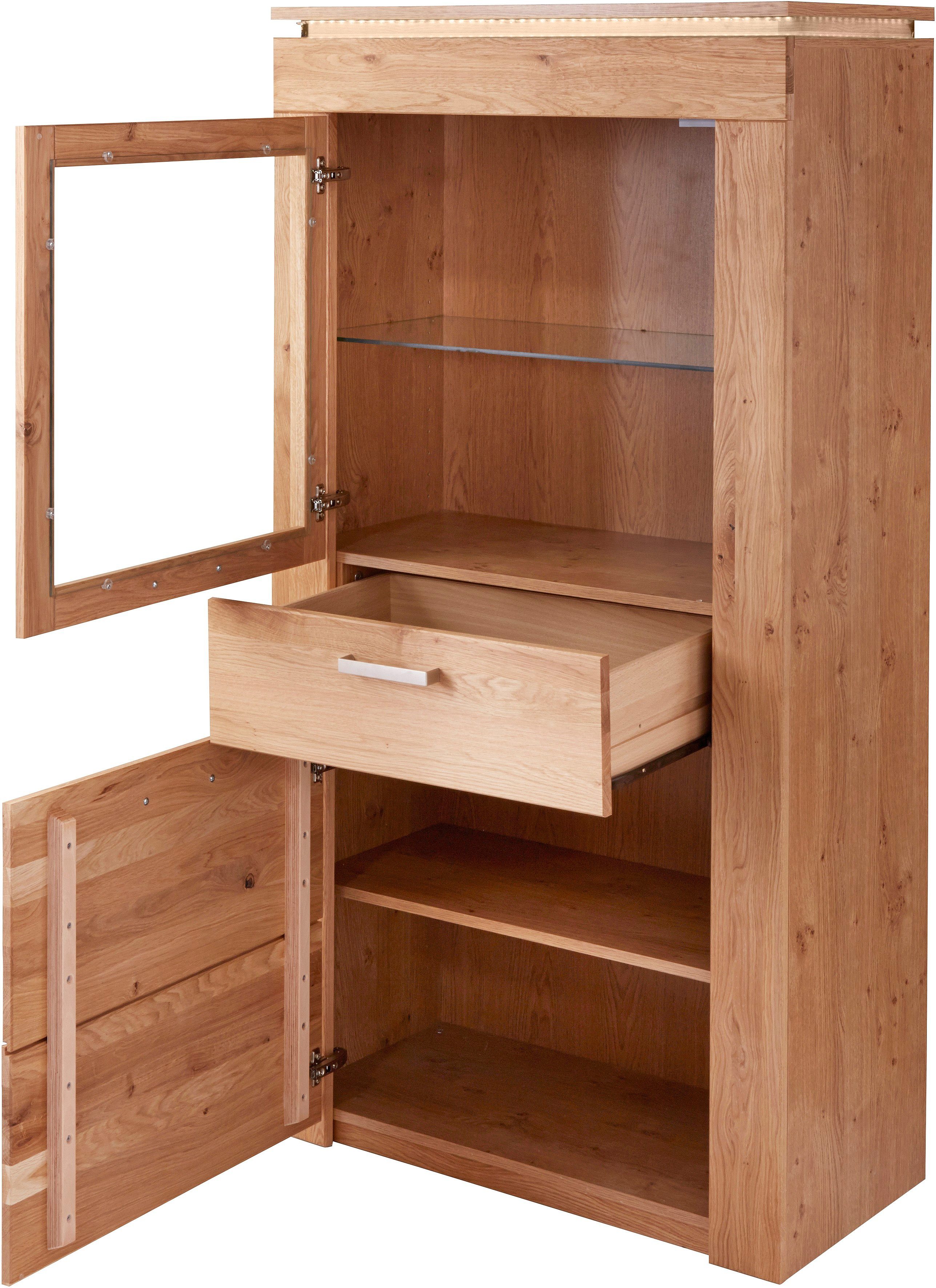 VOGL Möbelfabrik Vitrinekast Hoogte 158 cm