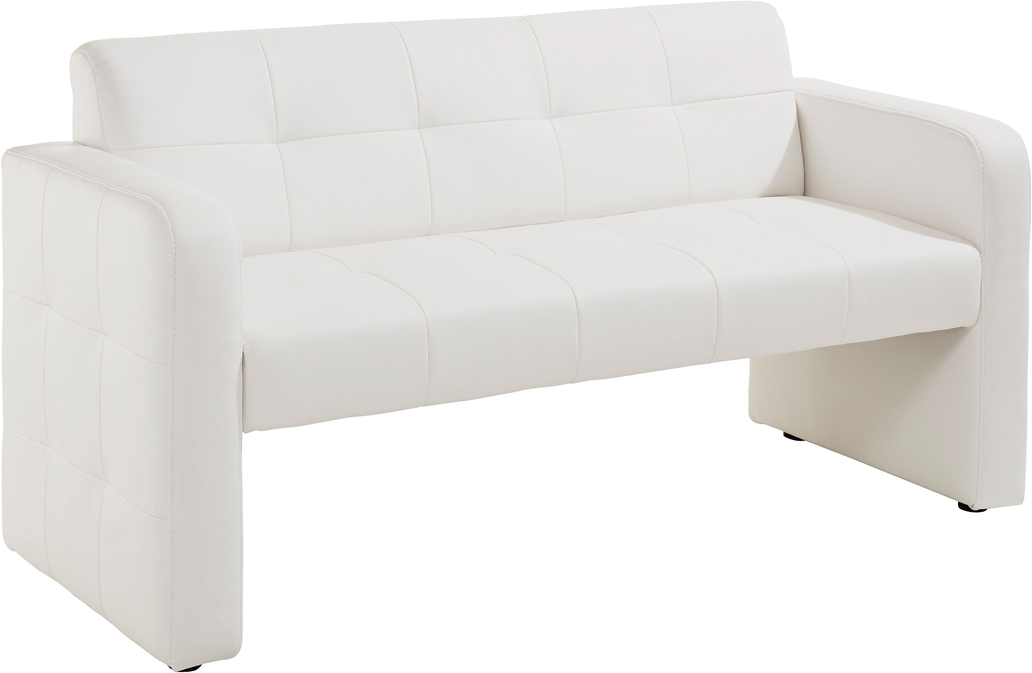 exxpo - sofa fashion 2-zitsbank Barista, modern en comfortabel, hoog zitcomfort moderne zit- en rugverwerking, vrij in de ruimte te plaatsen
