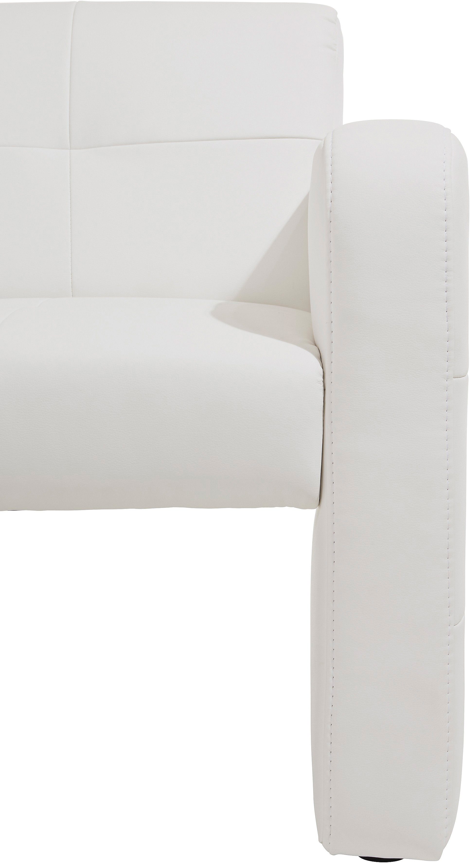 exxpo - sofa fashion 2-zitsbank Barista, modern en comfortabel, hoog zitcomfort moderne zit- en rugverwerking, vrij in de ruimte te plaatsen