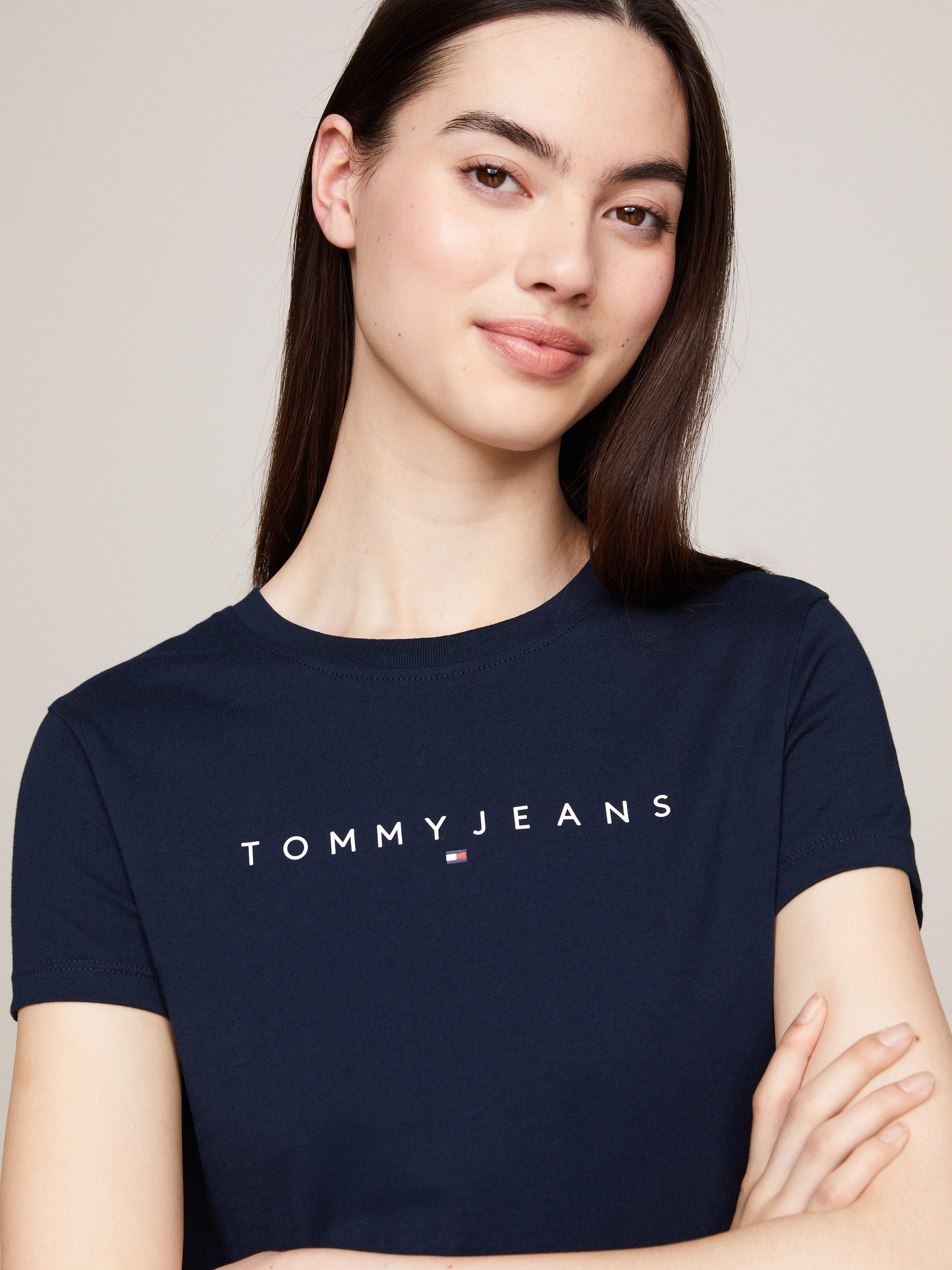 TOMMY JEANS T-shirt TJW SLIM LINEAR TEE EXT