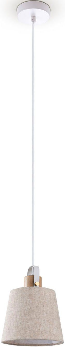 Paco Home Hanglamp MARTA Woonkamer stofkap eetkamer E27 industrieel ontwerp kabel 1,5m hanglampen