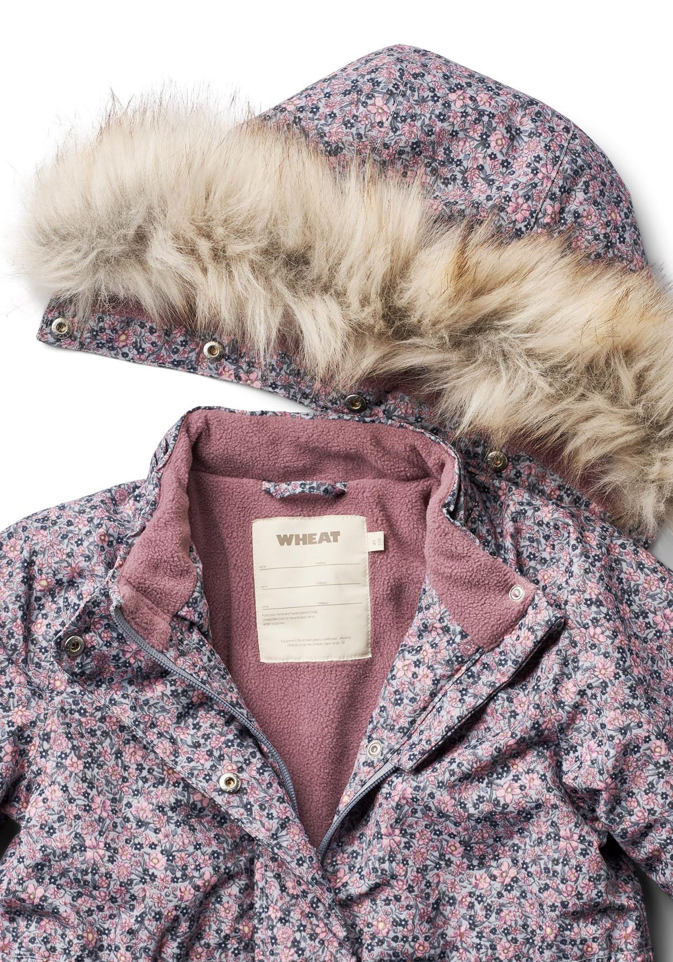 WHEAT Outdoorjack Jacket Mathilde Tech waterdicht, ademend en licht gewatteerd
