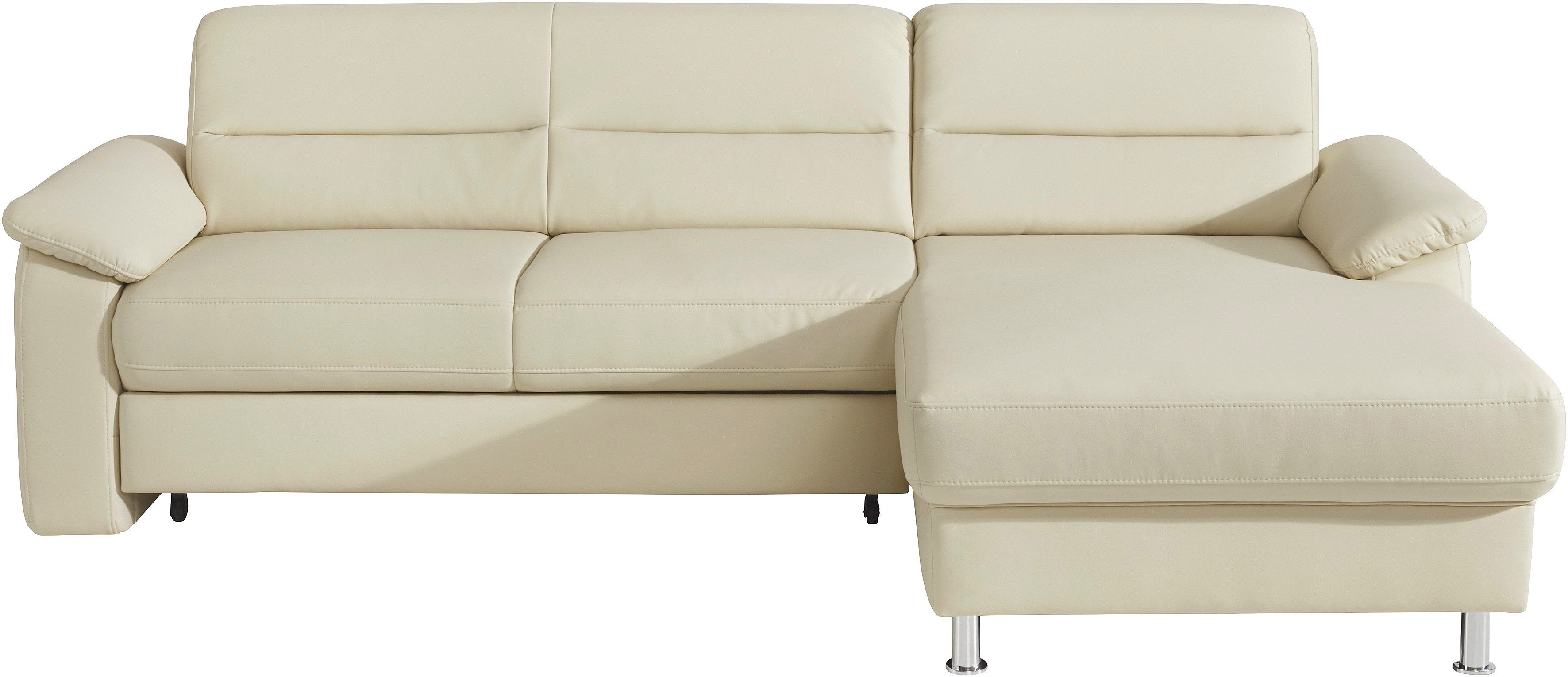 sit&more Hoekbank Ascara L-vorm inclusief boxspring/binnenveringsinterieur, naar keuze met slaapfunctie