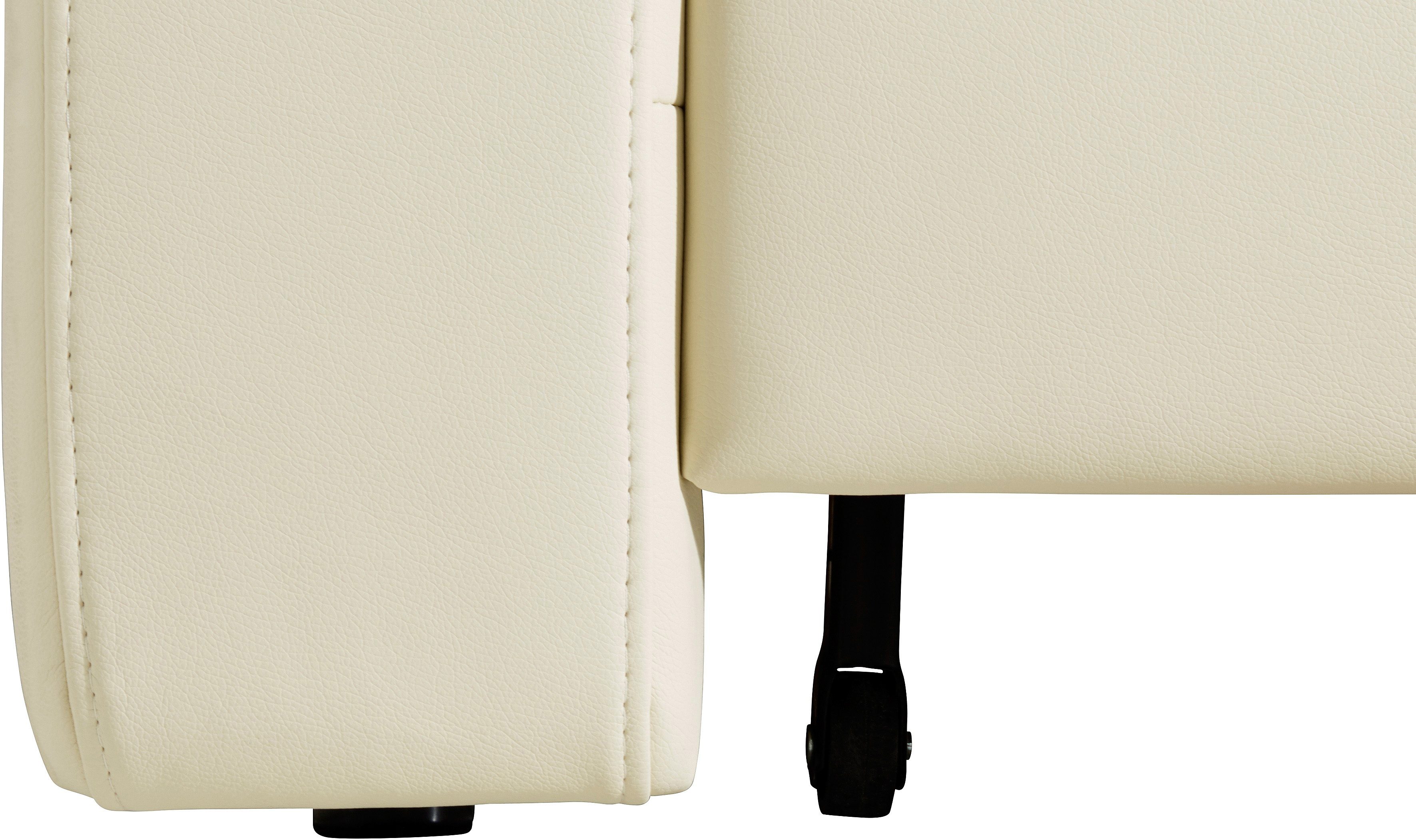 sit&more Hoekbank Ascara L-vorm inclusief boxspring/binnenveringsinterieur, naar keuze met slaapfunctie
